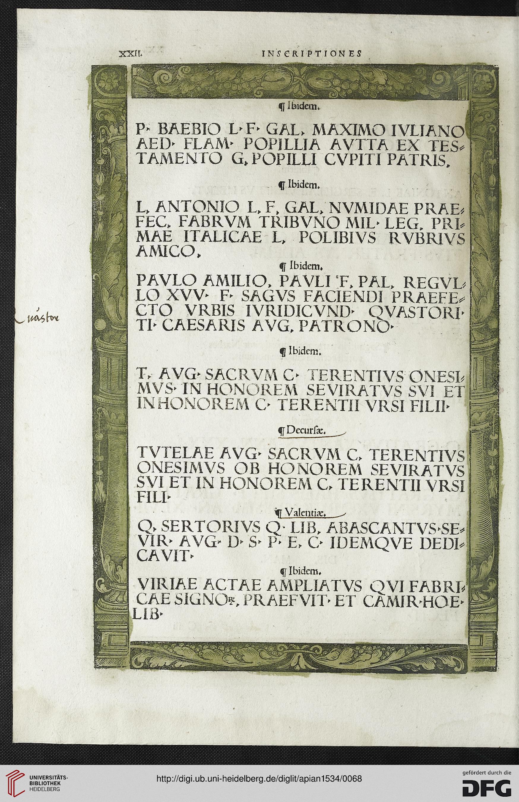 facsimile