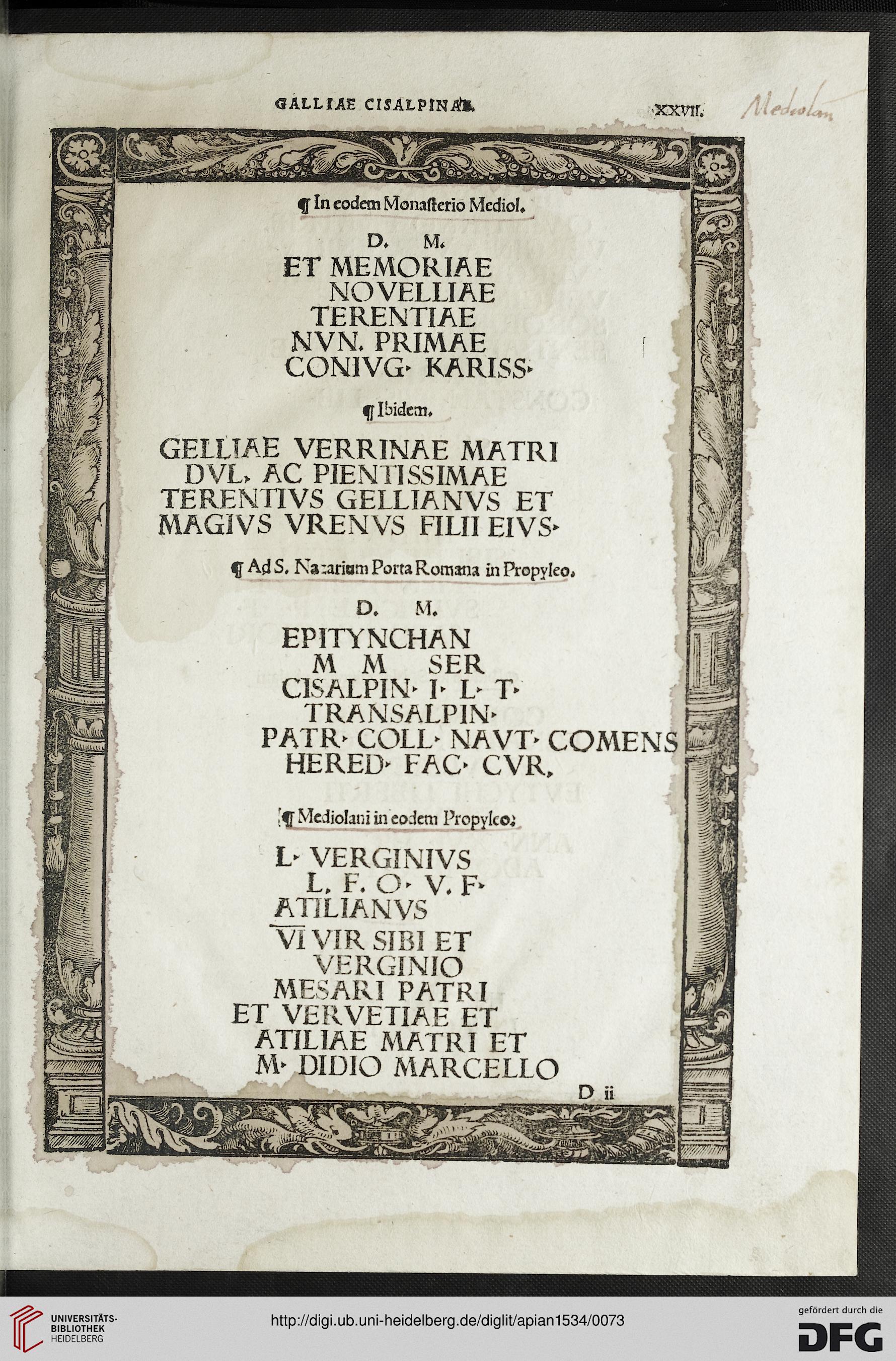 facsimile