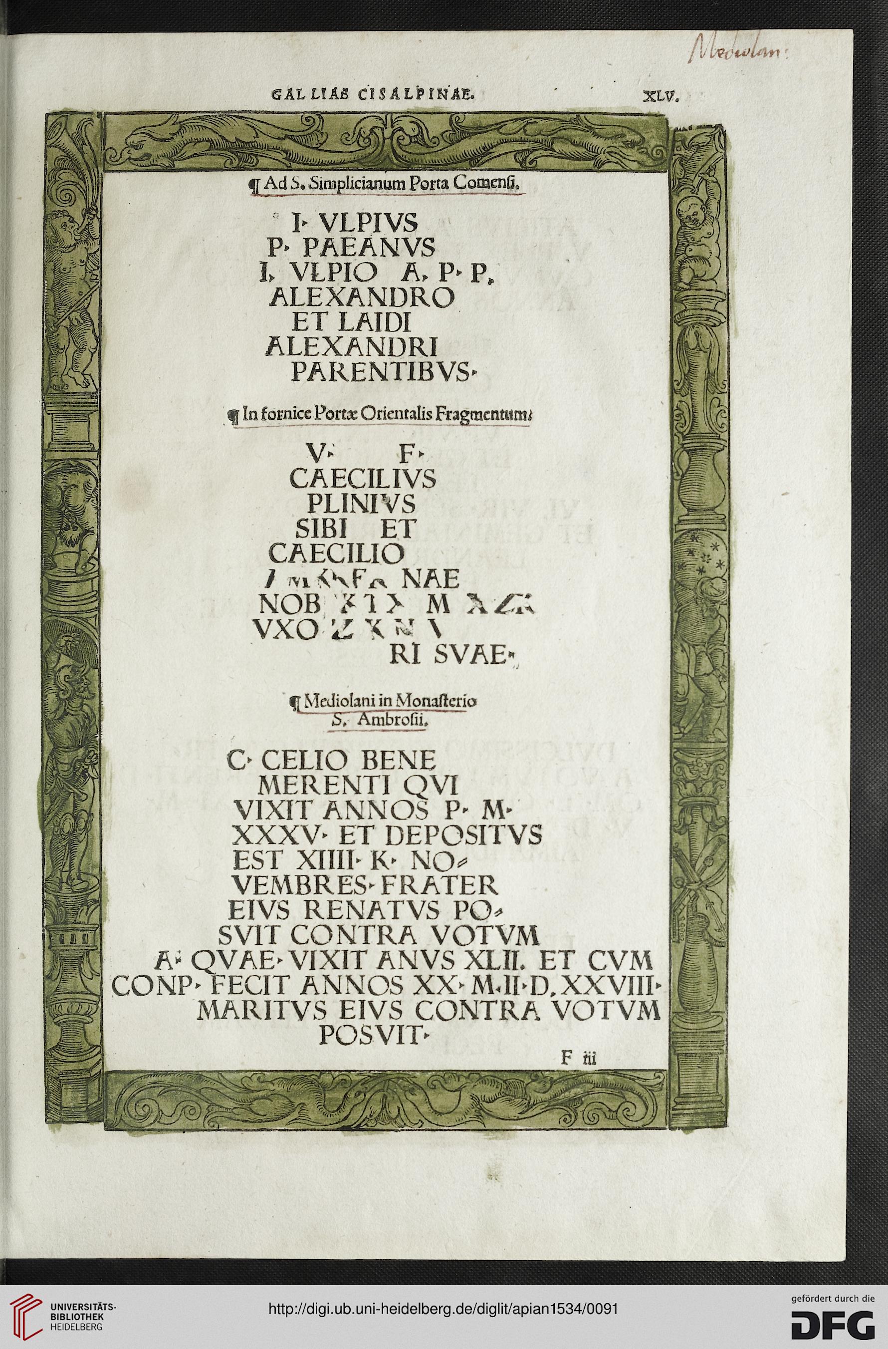 facsimile