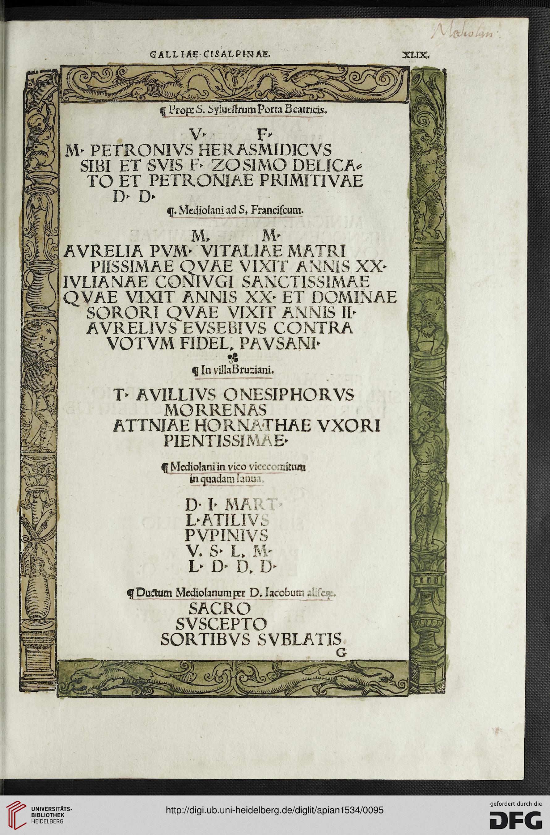 facsimile