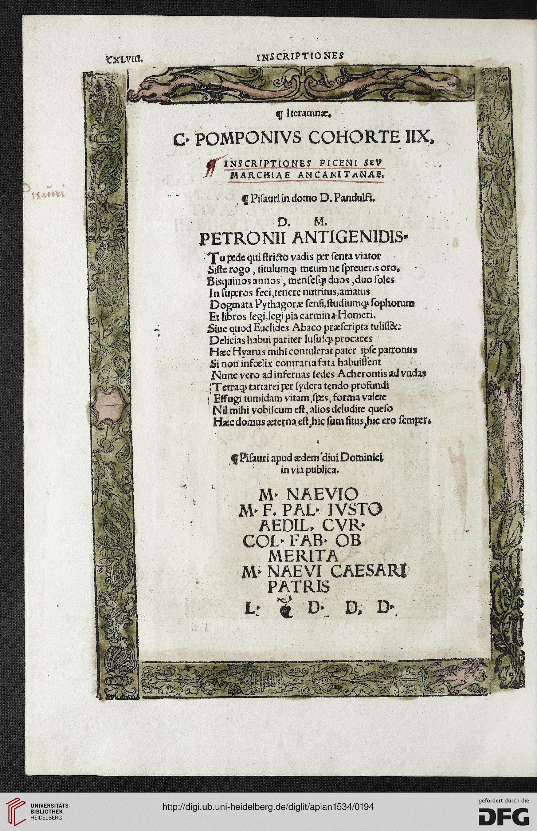 facsimile