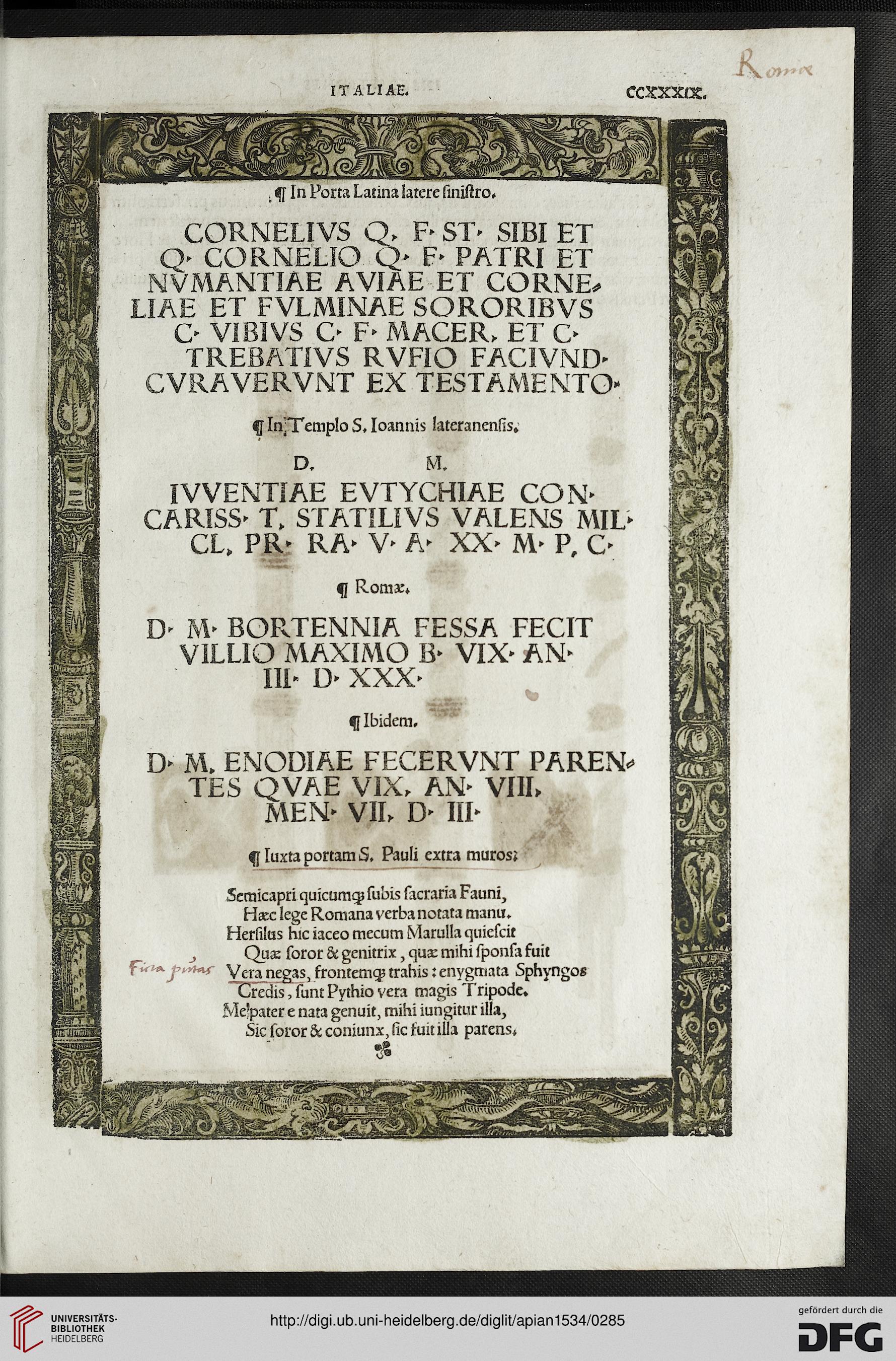 facsimile