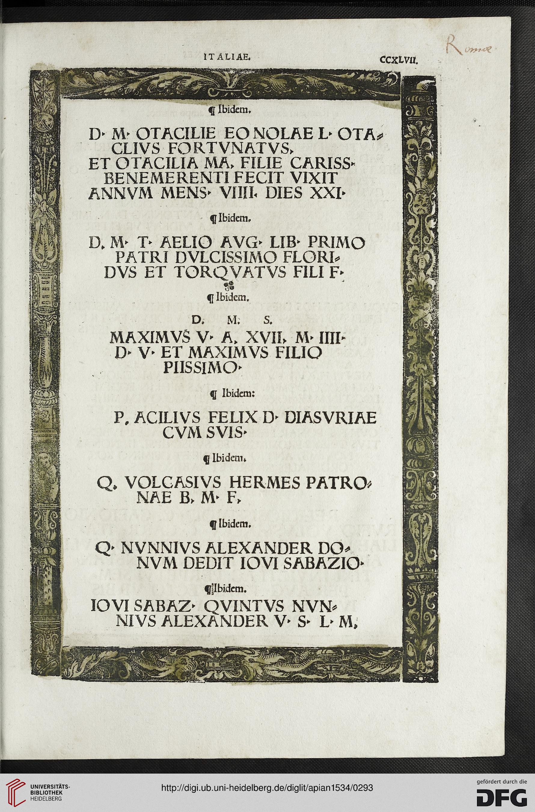 facsimile