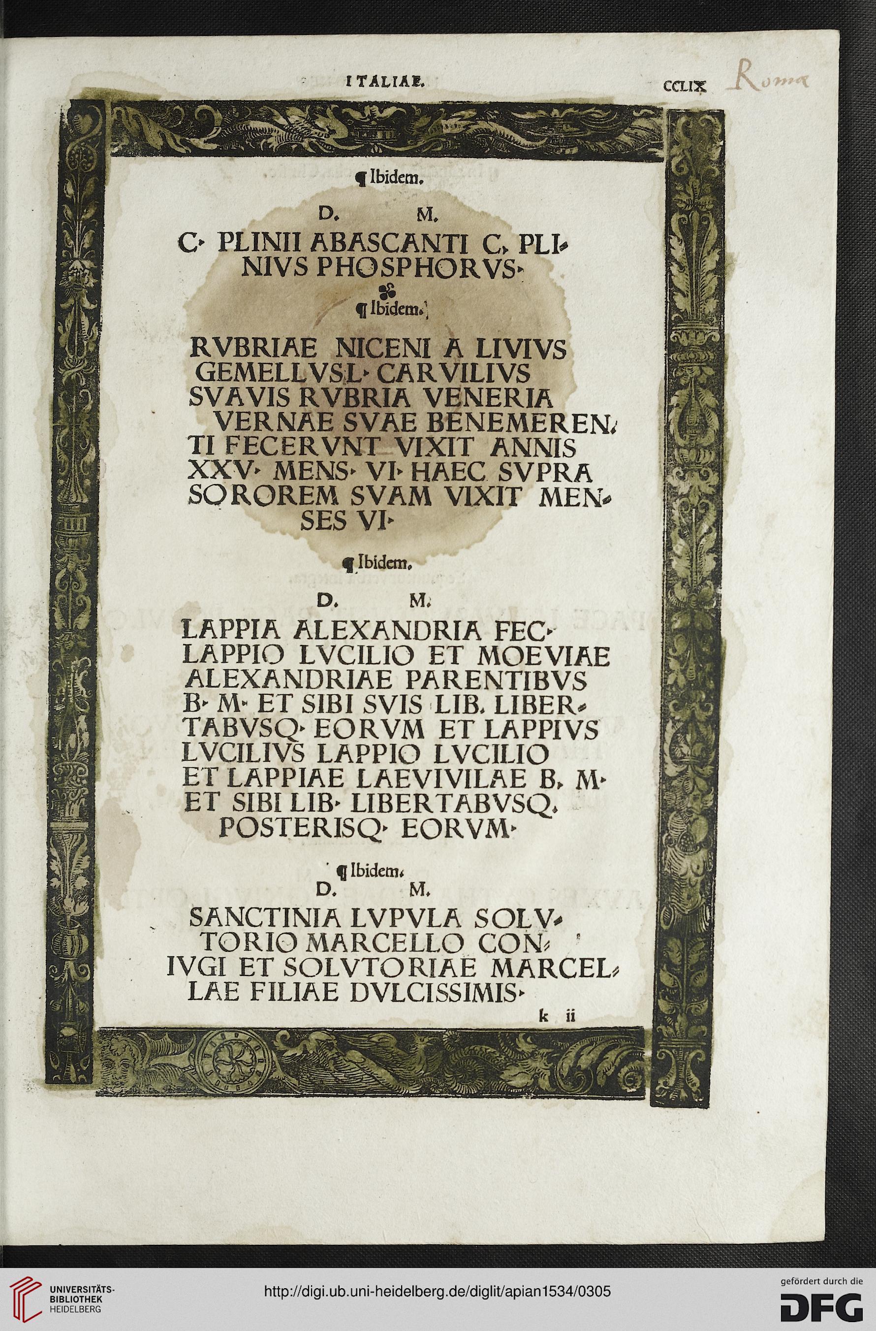 facsimile
