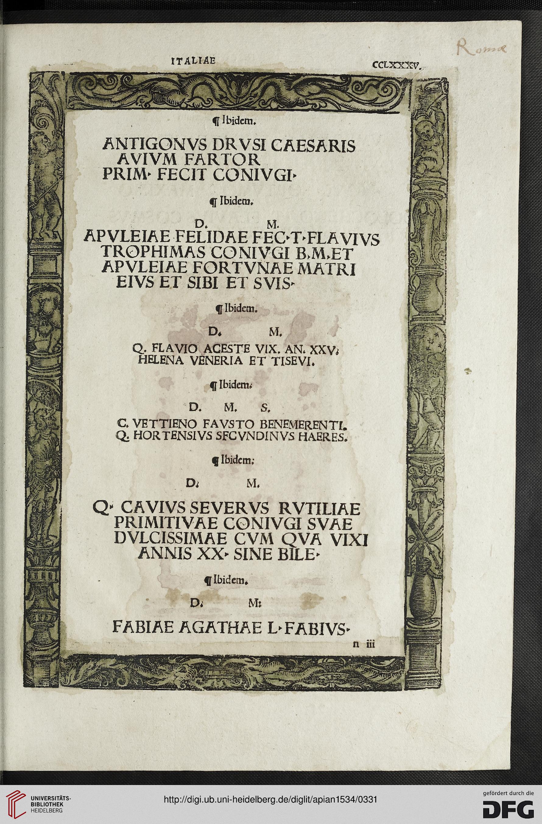facsimile