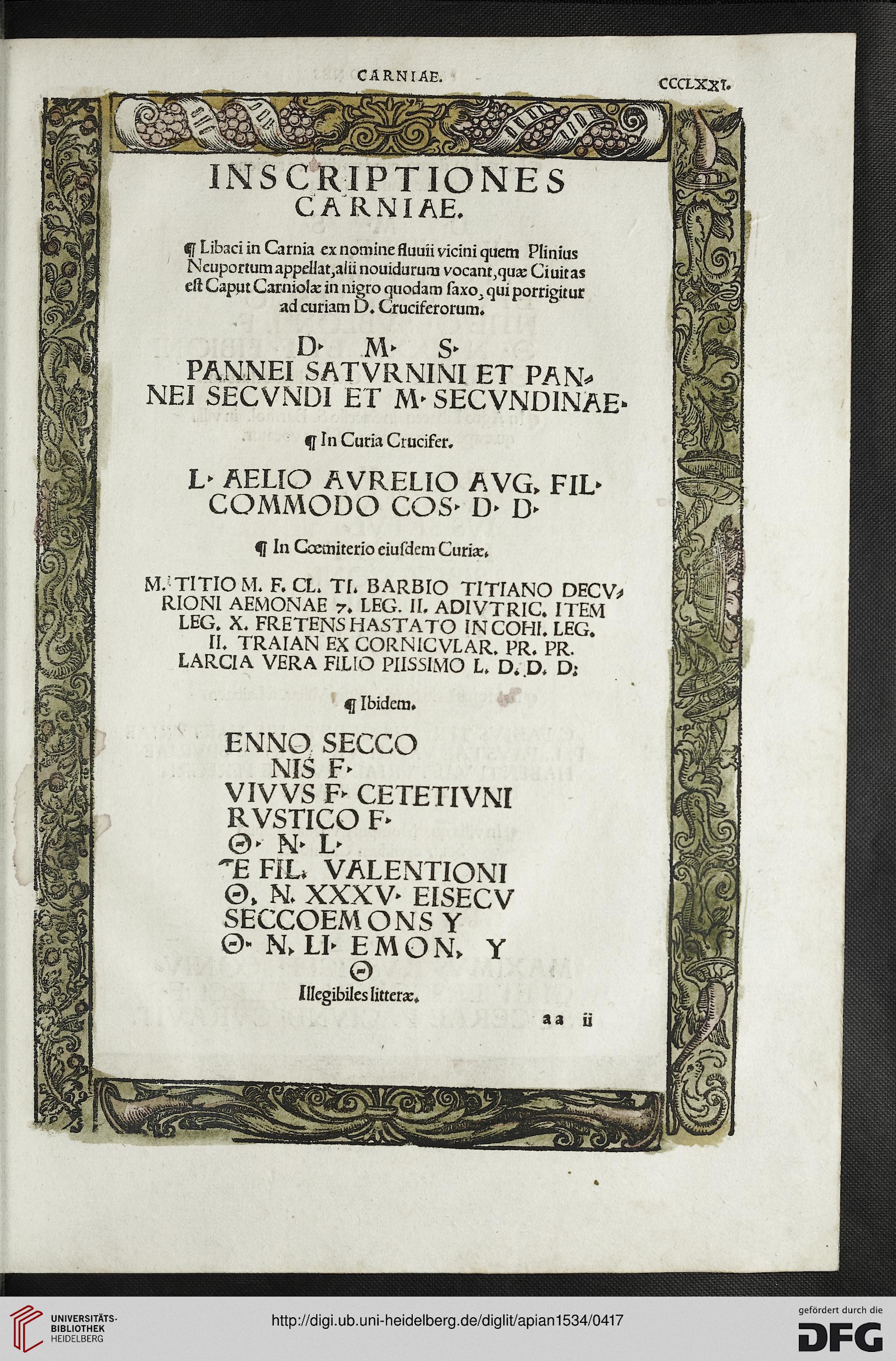 facsimile