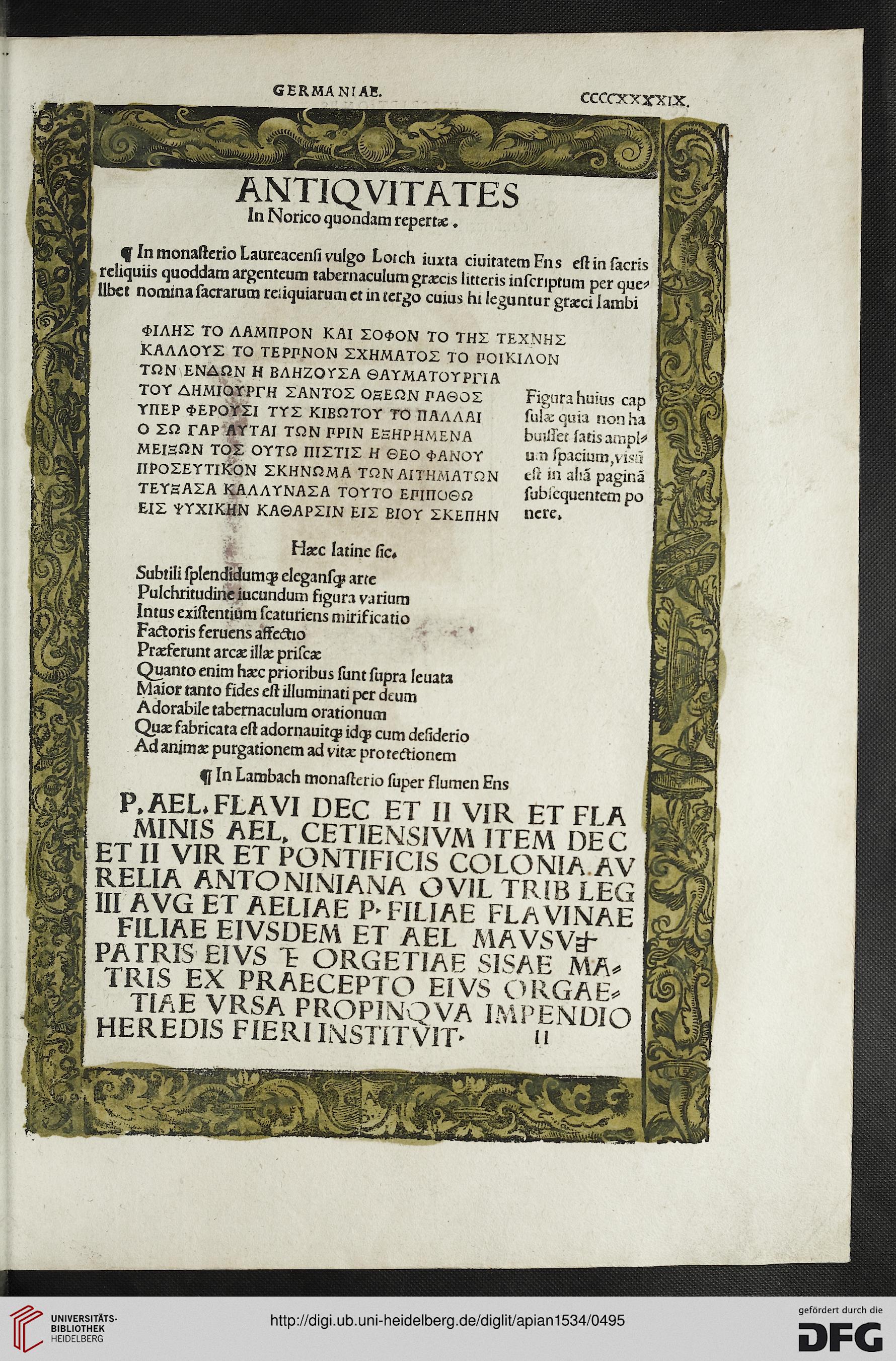 facsimile