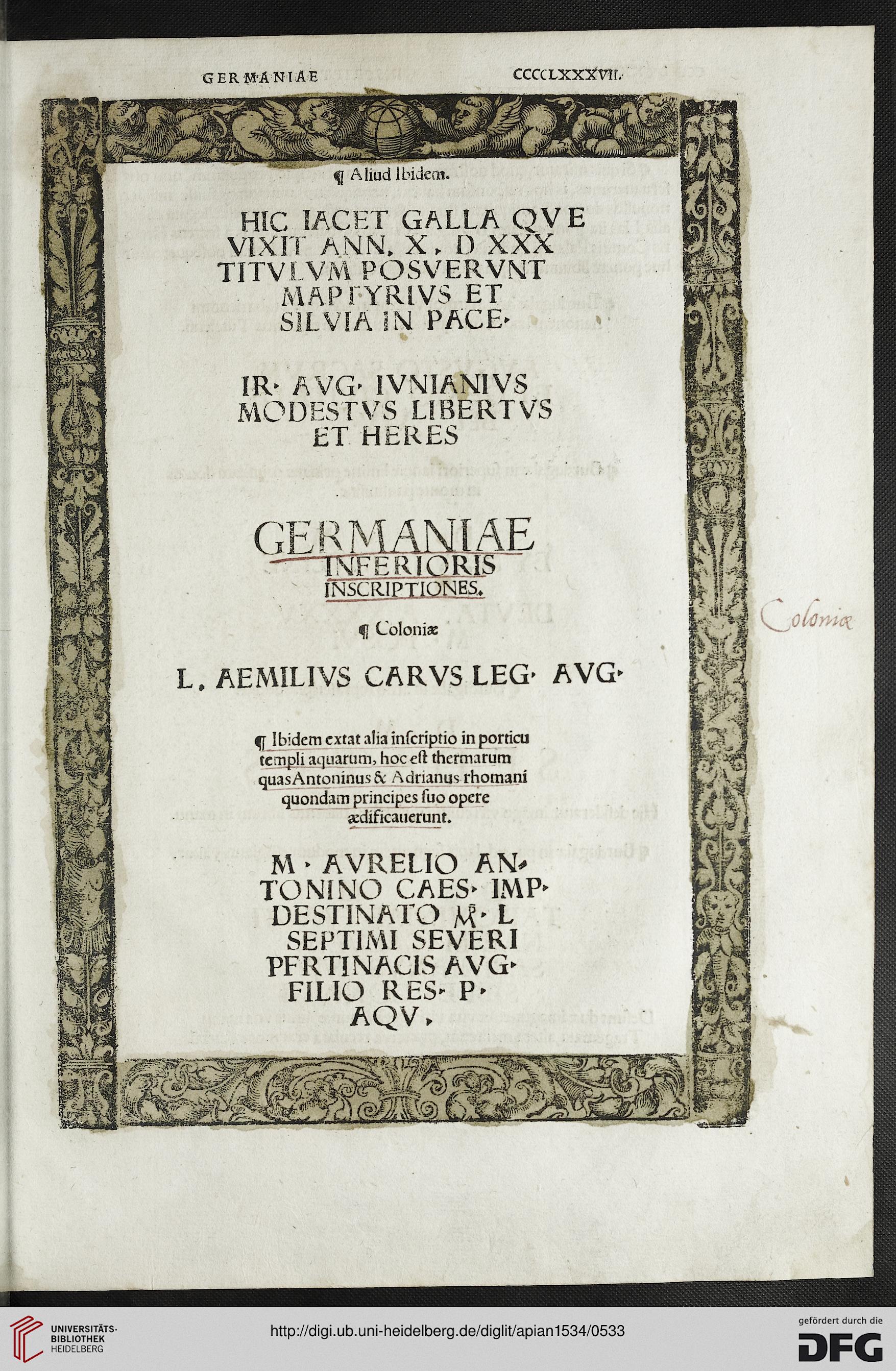 facsimile
