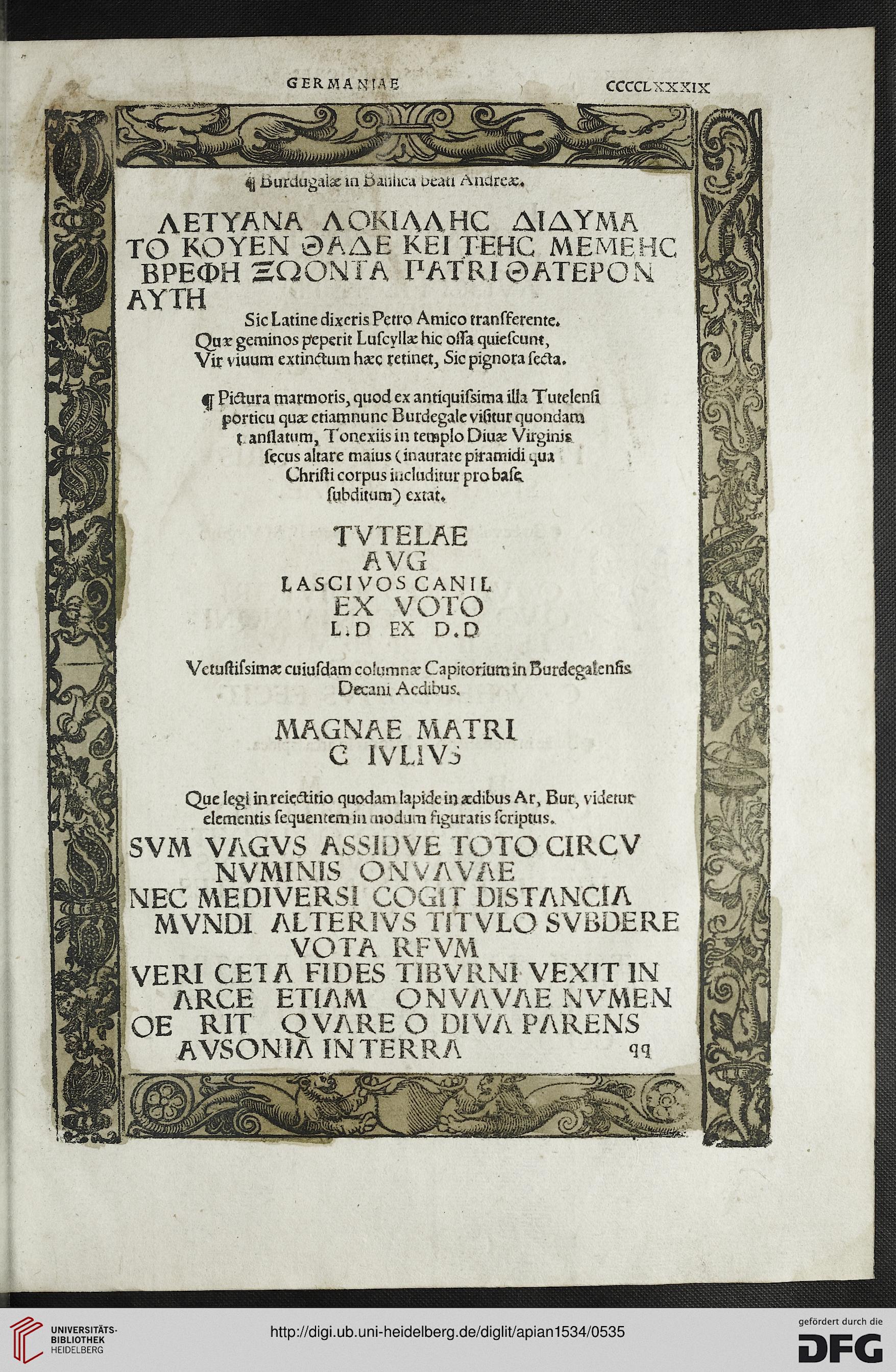 facsimile