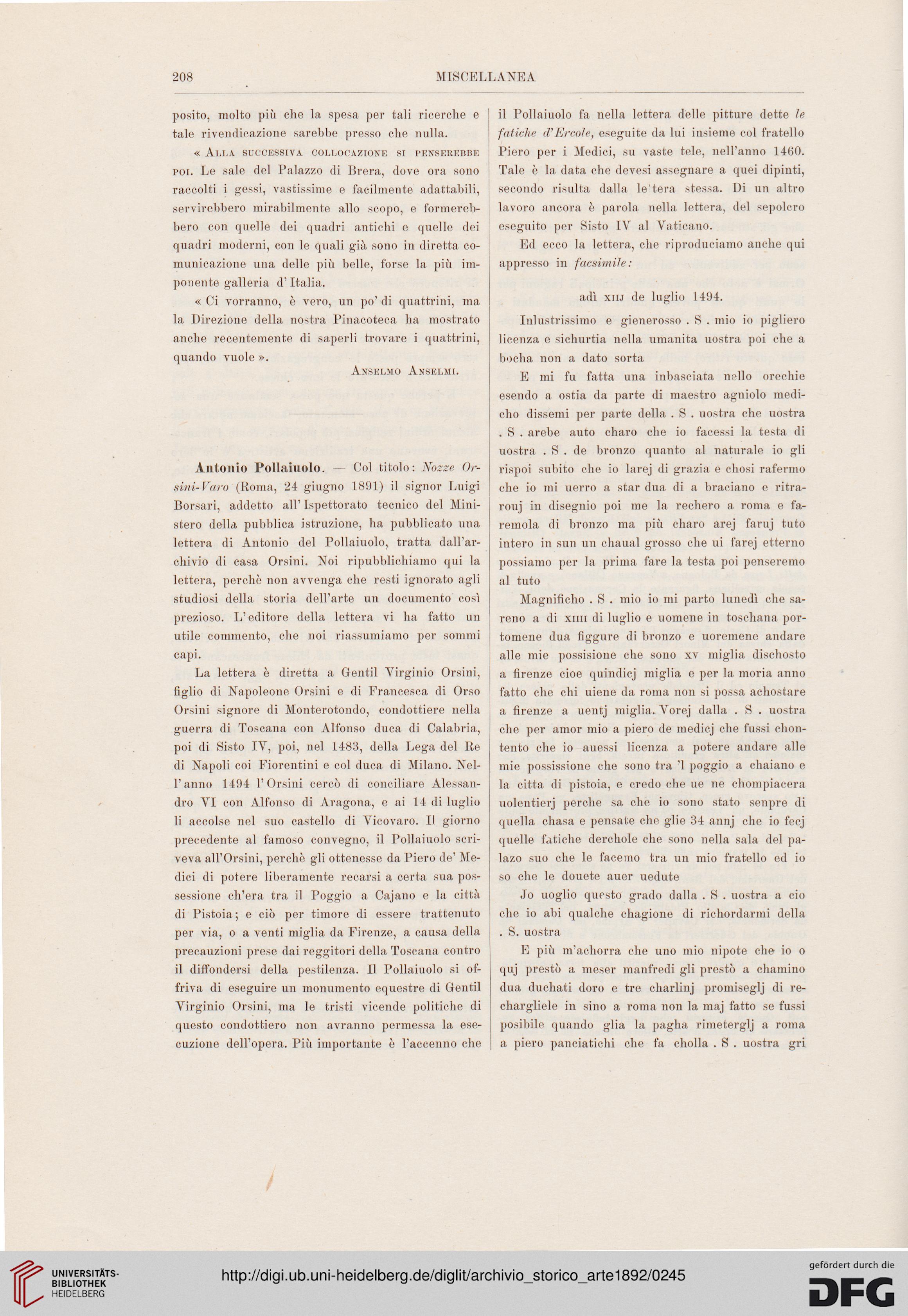 facsimile