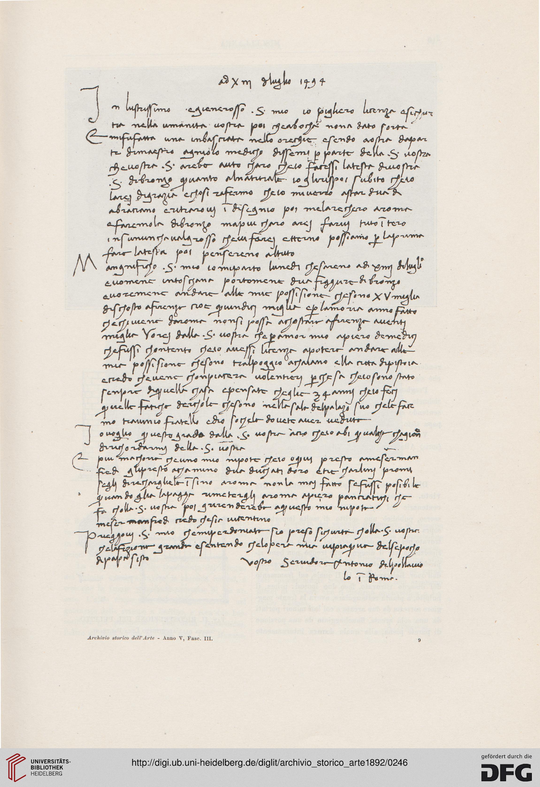 facsimile