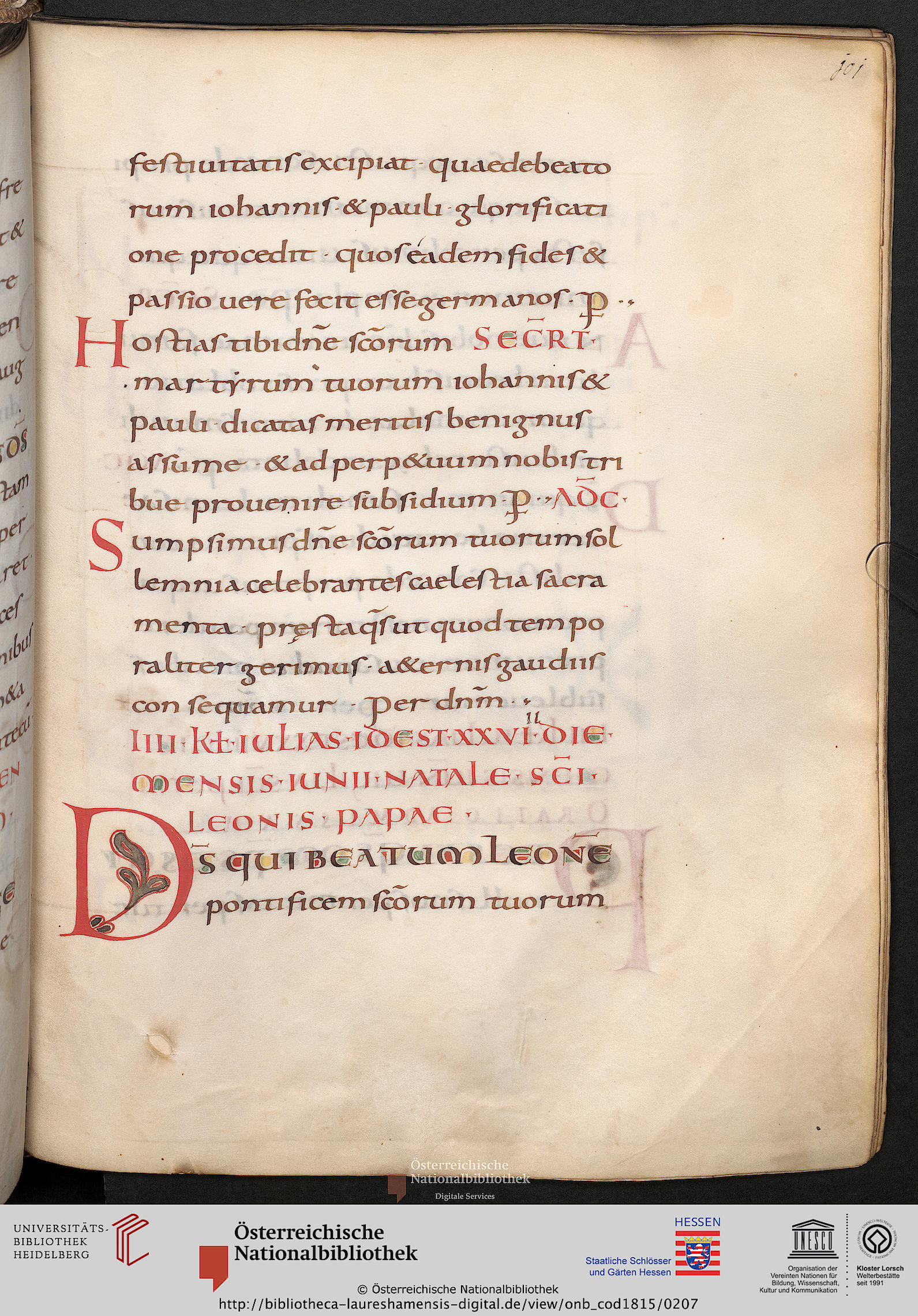 facsimile
