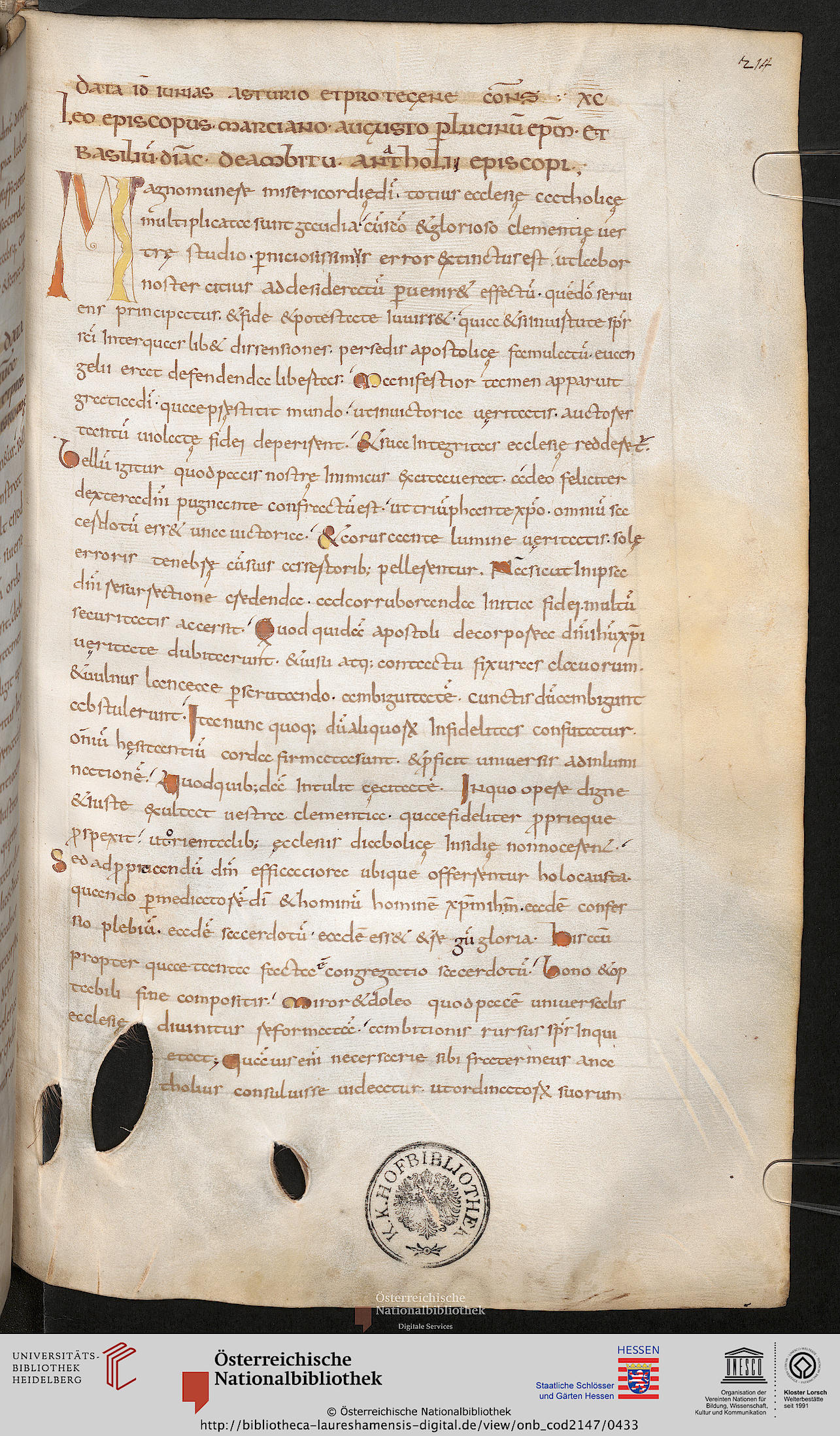 facsimile