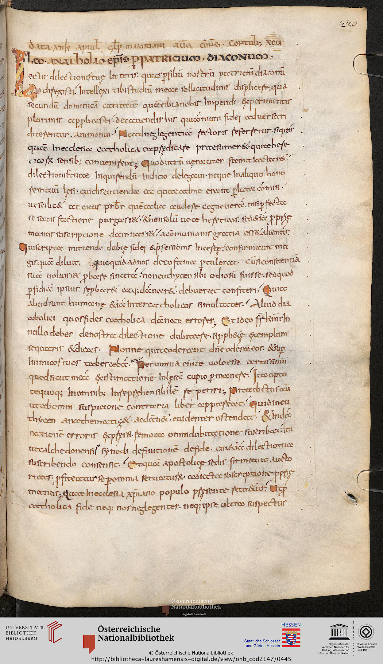 facsimile
