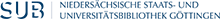 Logo Niedersächsische Staats- und Universitätsbibliothek Göttingen