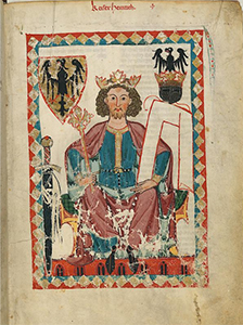 Codex Manesse (Cod. Pal. germ. 848), Kaiser Heinrich VI