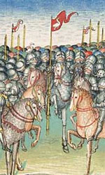 Die christlichen Heerscharen (Cpg. 345, fol. 126r)