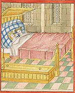 Elsas Frage (Cpg 345, fol. 165r)