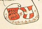 Allianzwappen Württemberg-Savoyen (Cpg 345, fol. 379r)