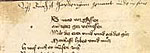 Titeleintrag des 16. Jahrhunderts auf fol. 1r