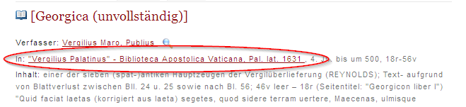 Link nach "in:"