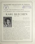 Vorschaubild von Ausstellung von Werken des Landschaftsmalers Karl Blechen (1798-1840)