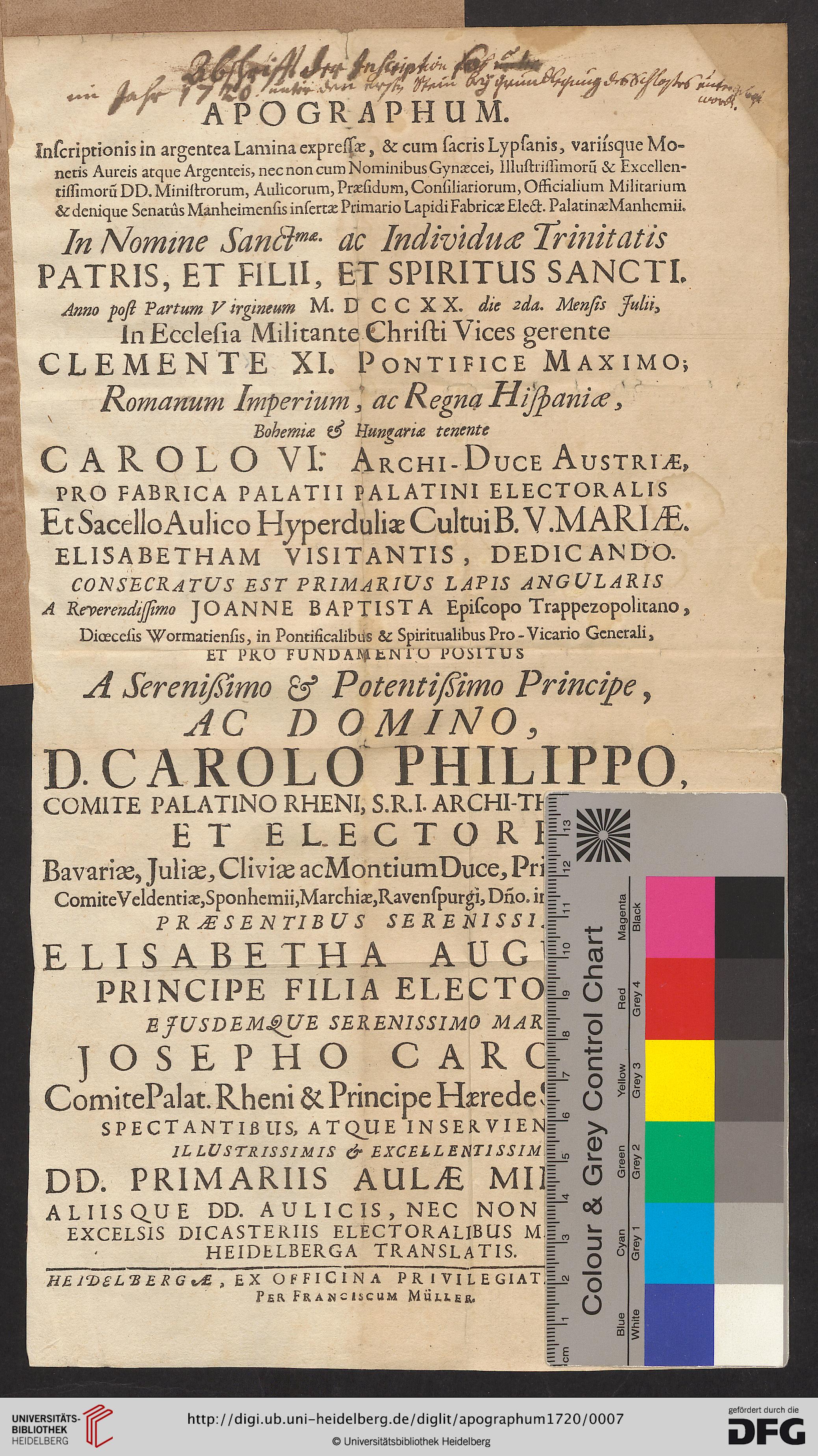 facsimile