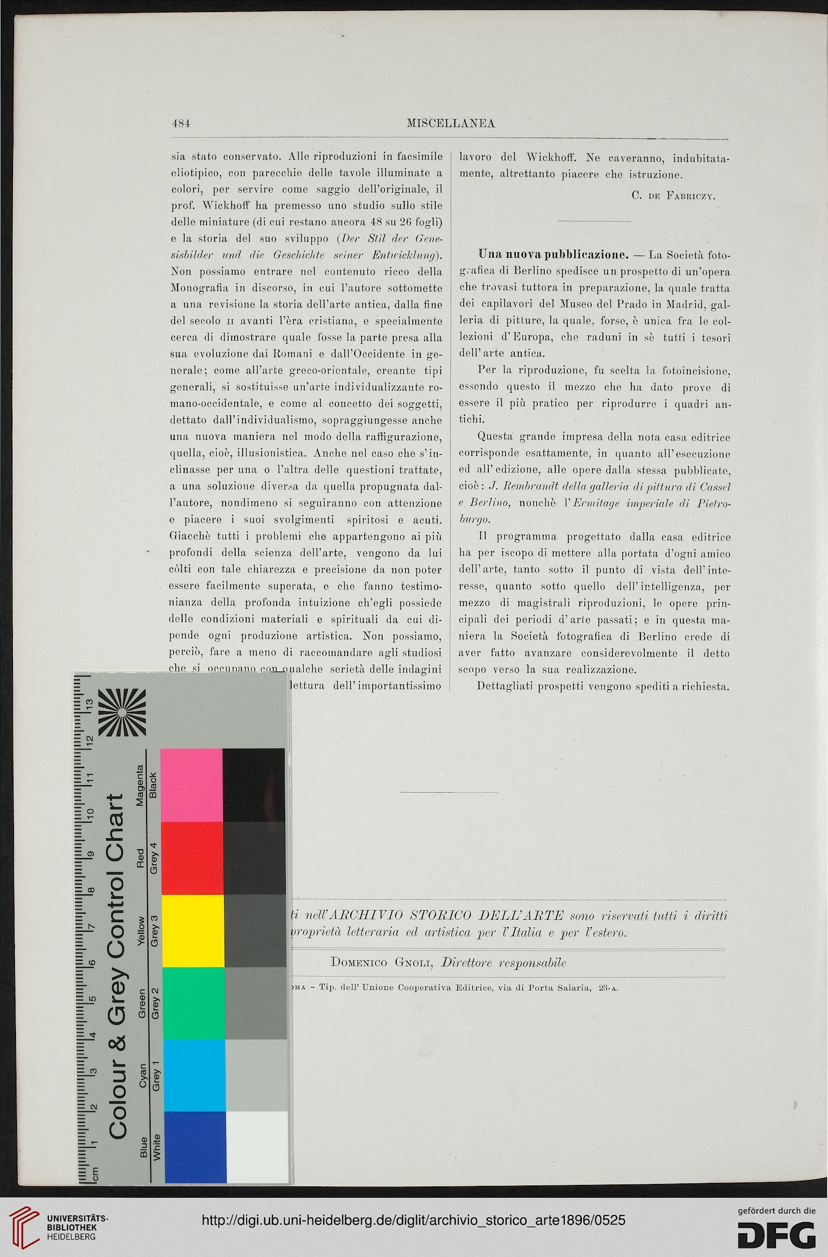 facsimile