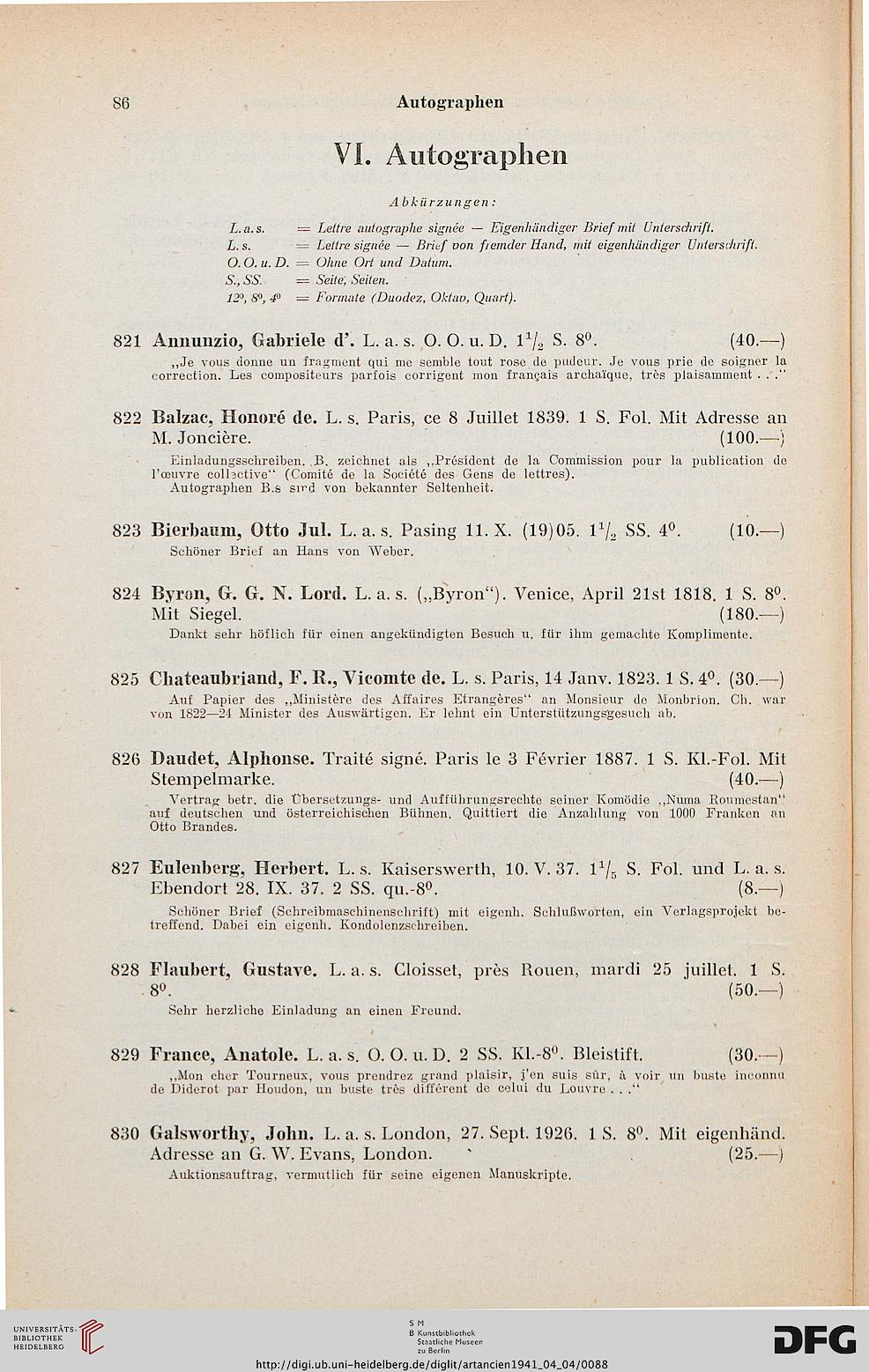 Art Ancien Sa Zurich Hrsg Drei Privat Sammlungen Illustrierte Bucher Des 18 Und 19 Jahrhunderts Deutsche Literatur In Erstausgaben Luxus Und Pressendrucke Kunstgeschichte Autographen Versteigerung In Zurich 4 April 1041 Und 5 April