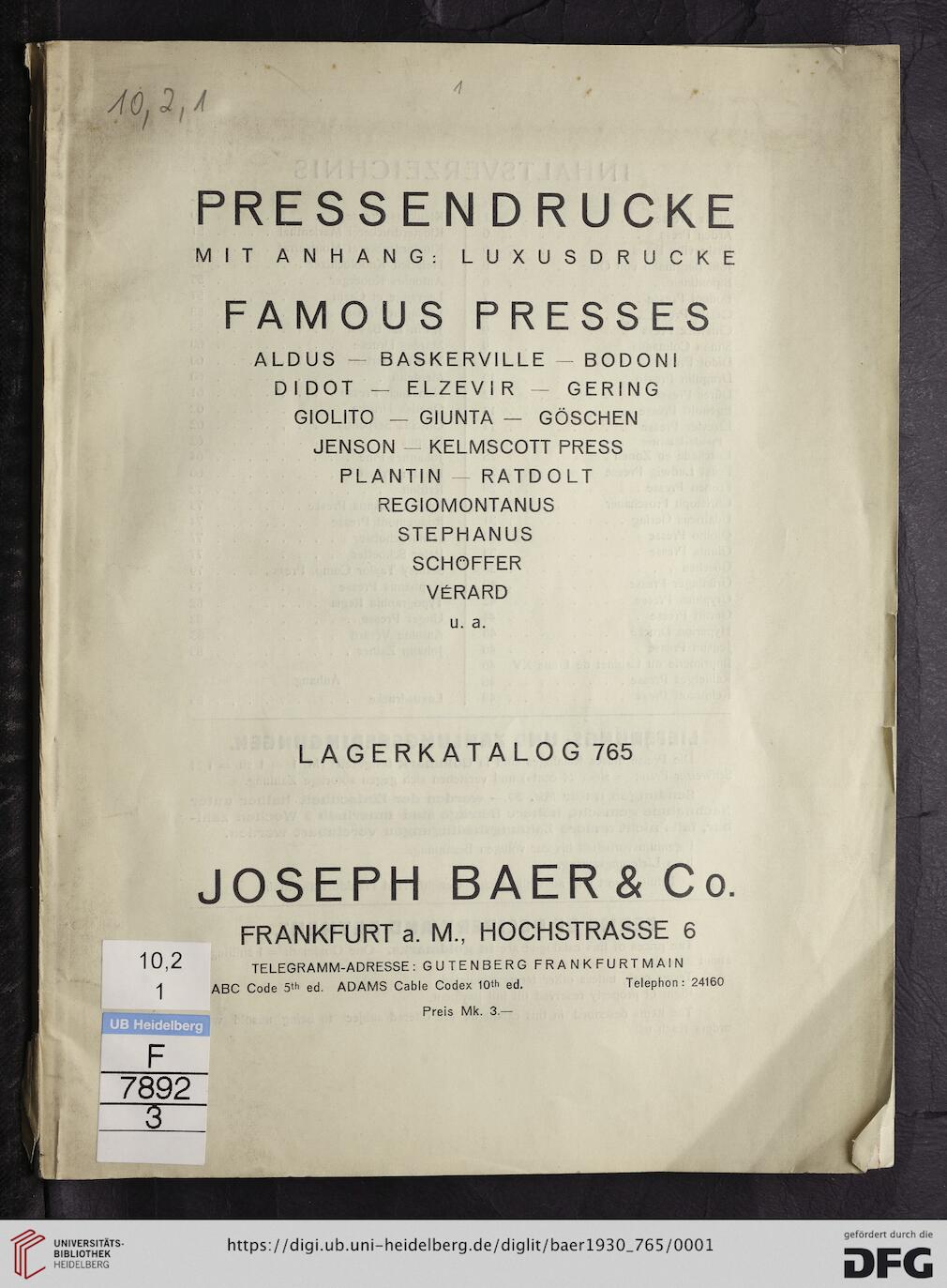 facsimile