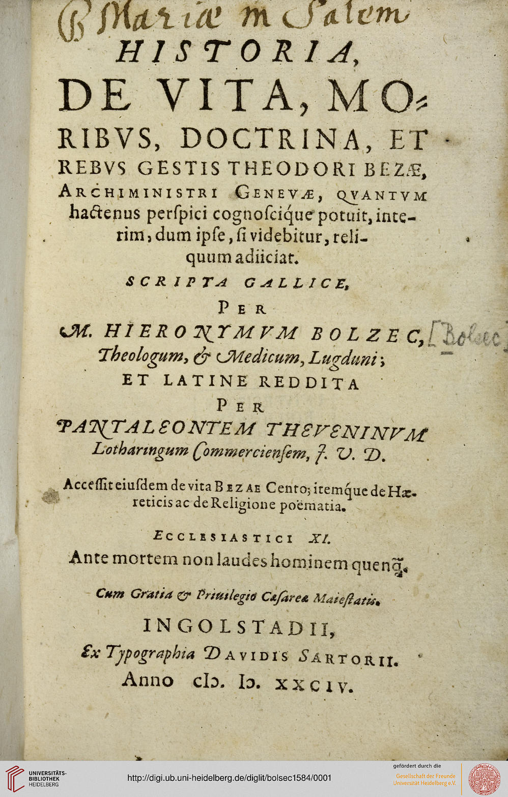 facsimile