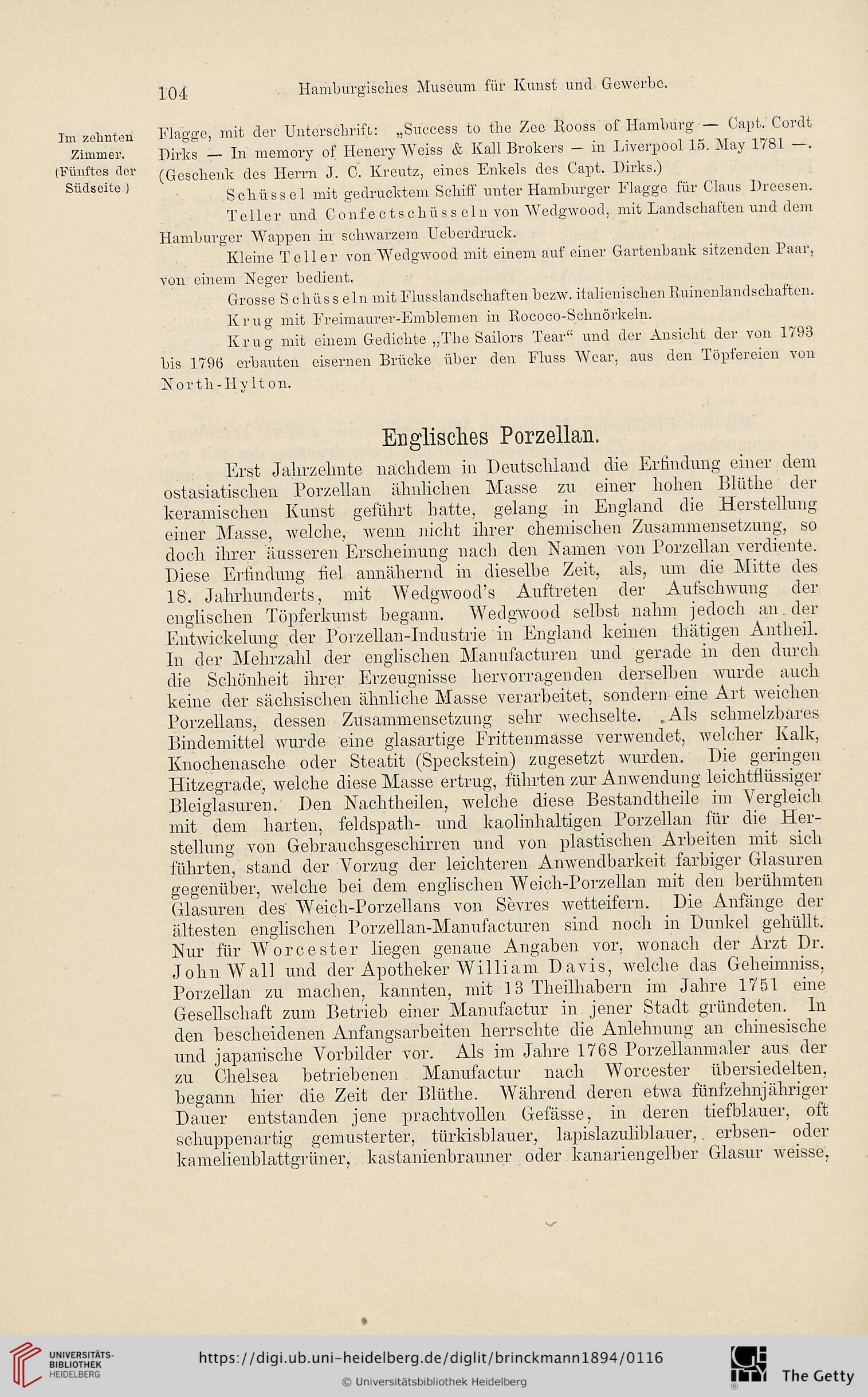 Brinckmann Justus Weimar Wilhelm Hrsg Museum Fur Kunst Und Gewerbe Hamburg Hrsg Beschreibung Des Europaischen Porzellans Und Steingutes Mit Geschichtlichen Einleitungen Mit 28 Abbildungen Von Gegenstanden Der Sammlung Hamburg Museum Fur