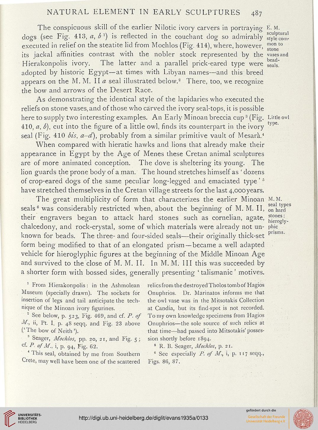 Evans Arthur J The Palace Of Minos A Comparative Account Of The Successive Stages Of The Early Cretan Civilization As Illustred By The Discoveries At Knossos Band 4 2 Camp Stool Fresco Long Robed Priests