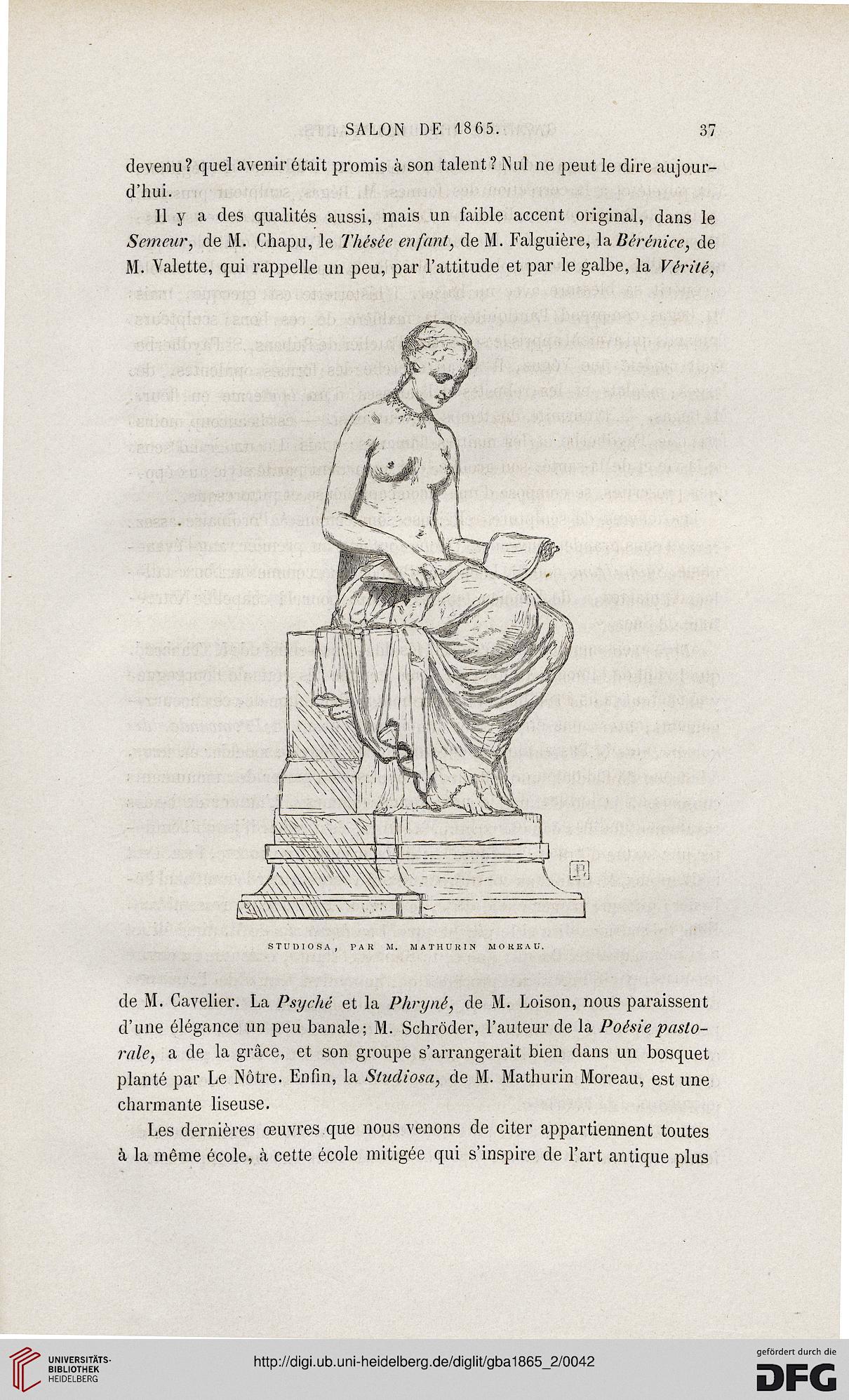 gazette des beaux arts la doyenne des revues d art 19 1865