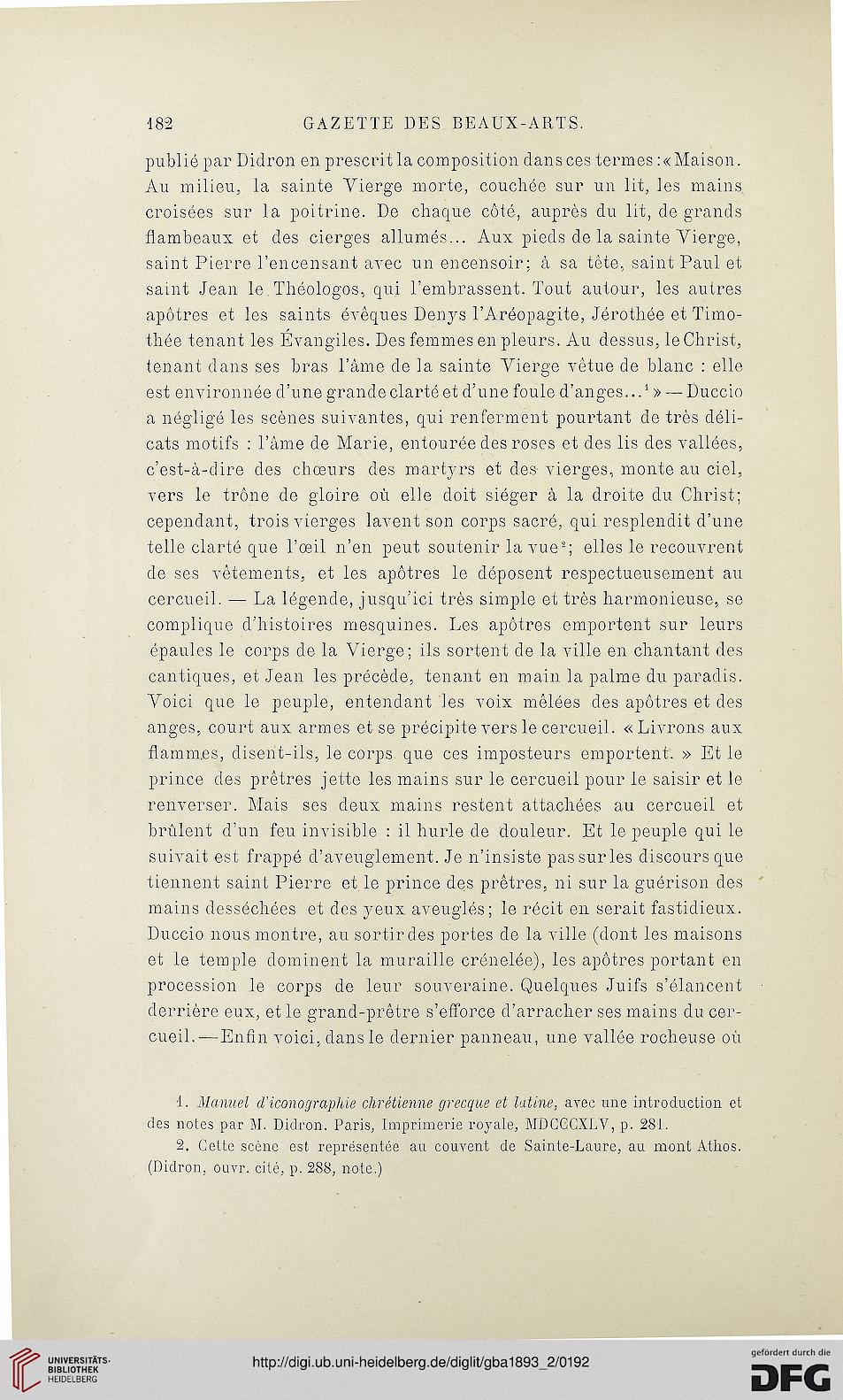 Gazette Des Beaux Arts La Doyenne Des Revues D Art 3 Per 10 1893