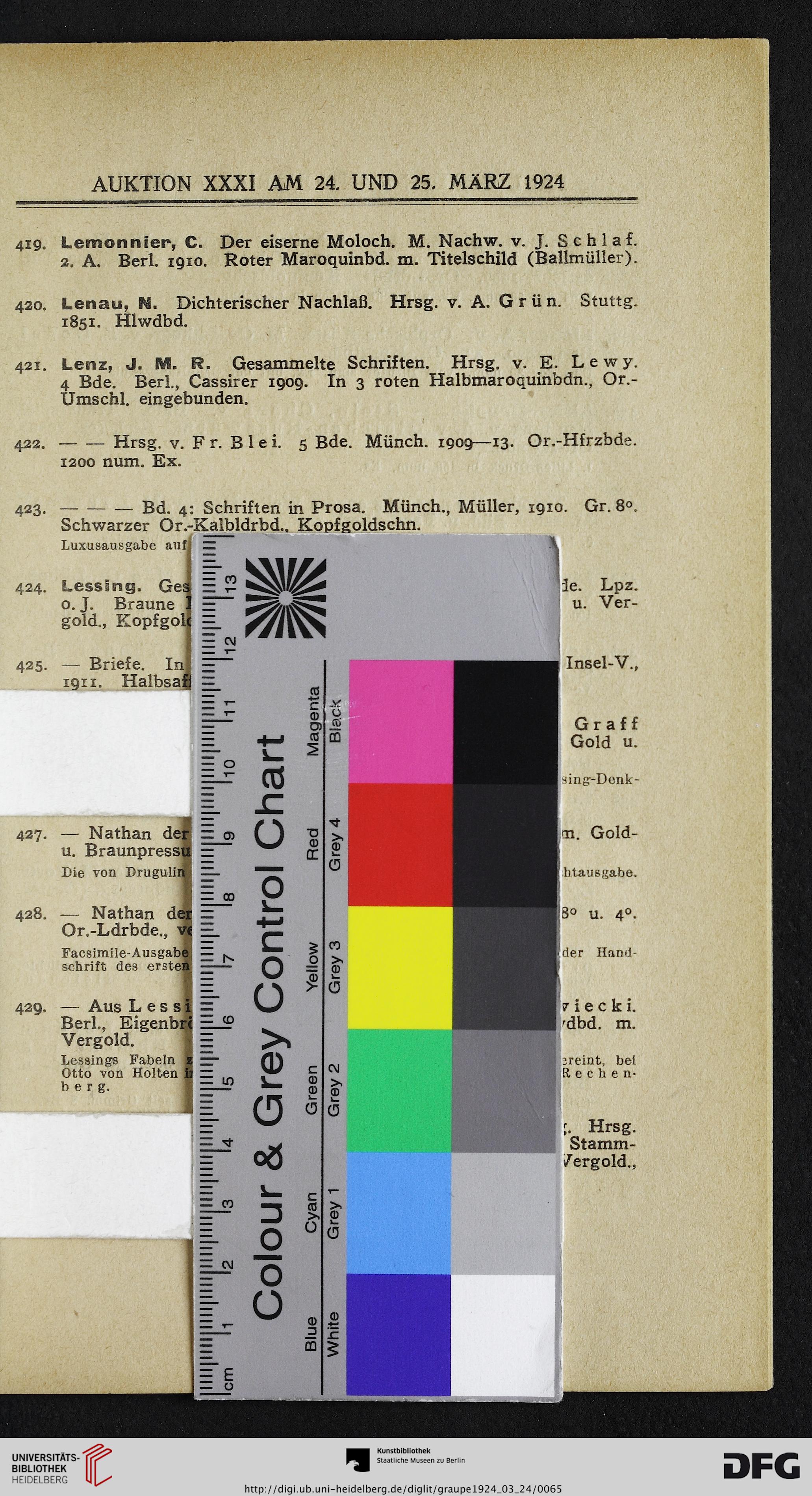 facsimile