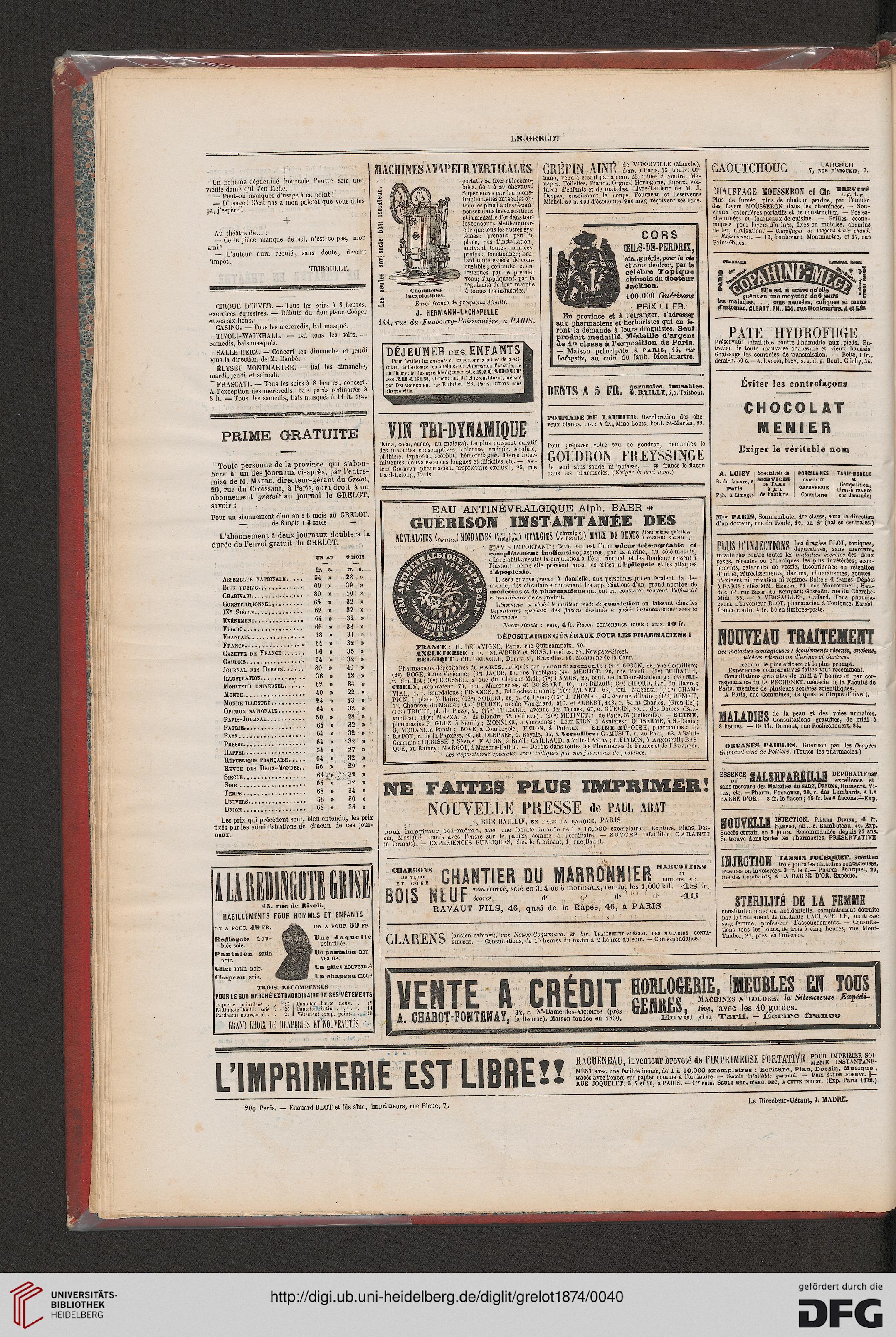 facsimile