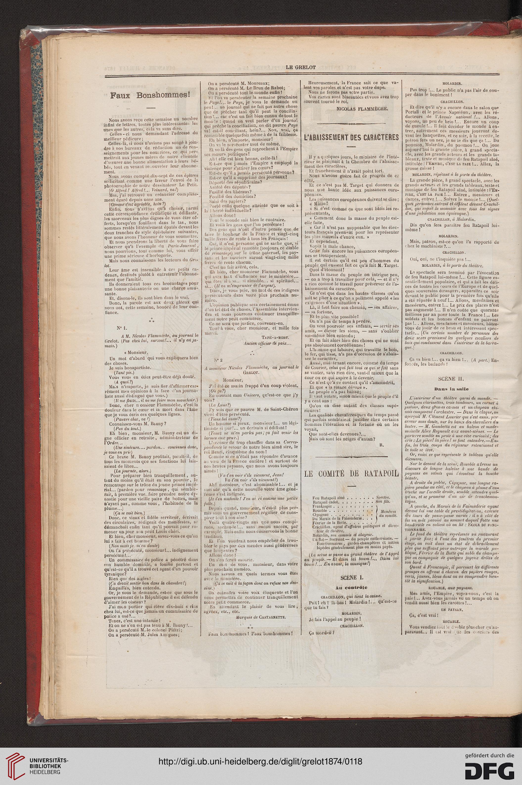 facsimile