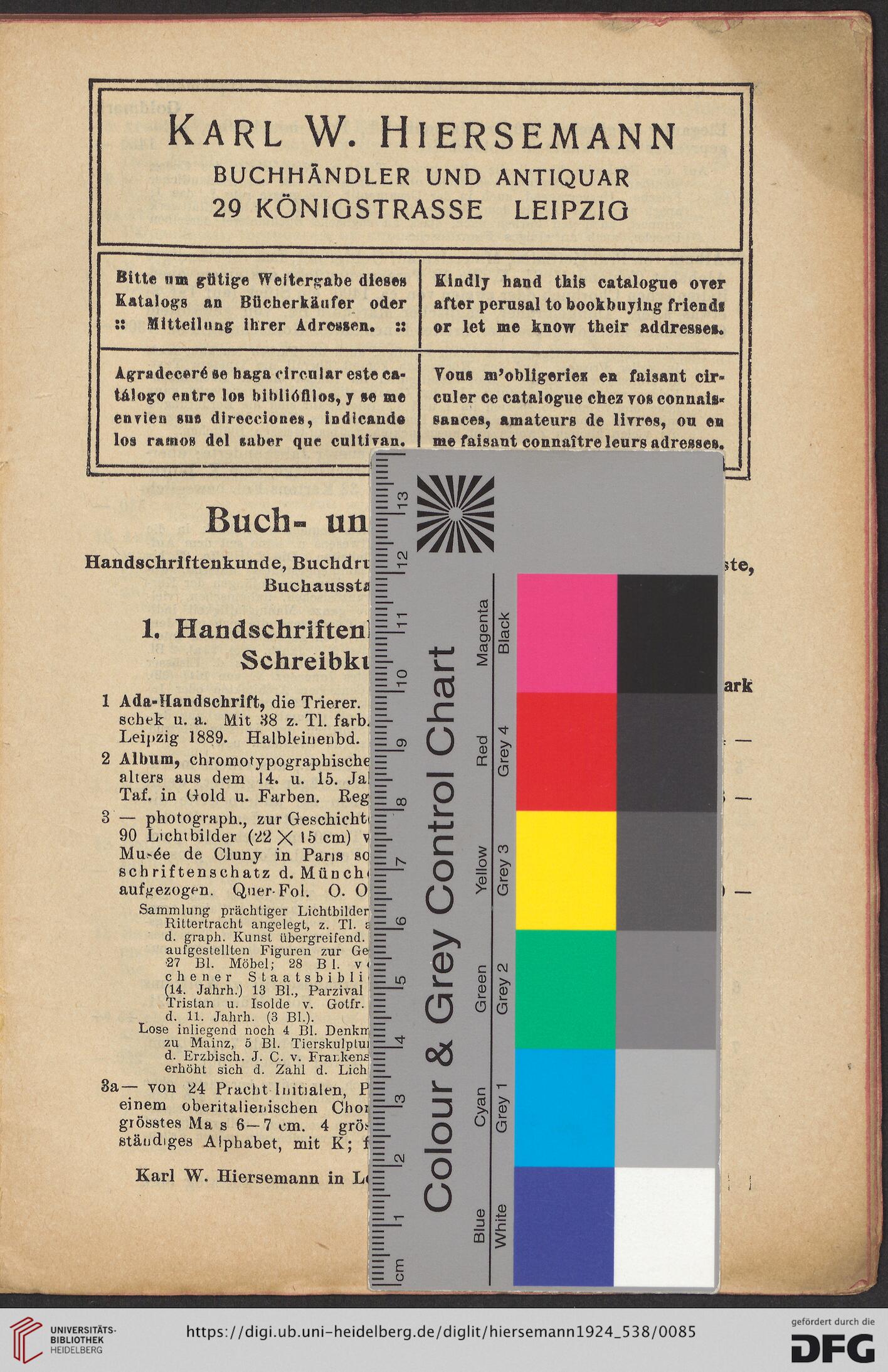facsimile