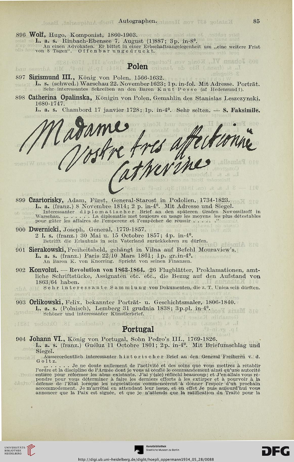facsimile