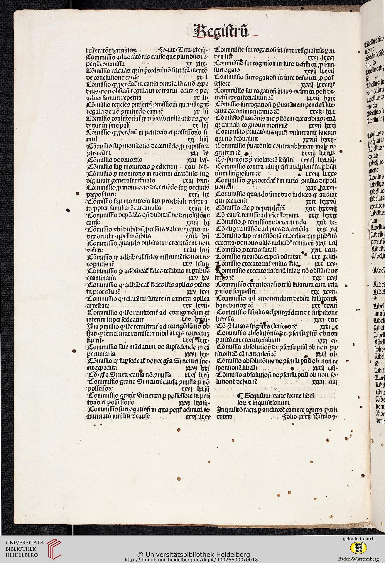 facsimile