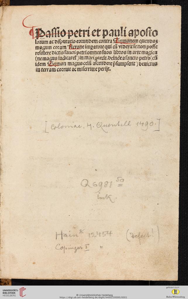 facsimile