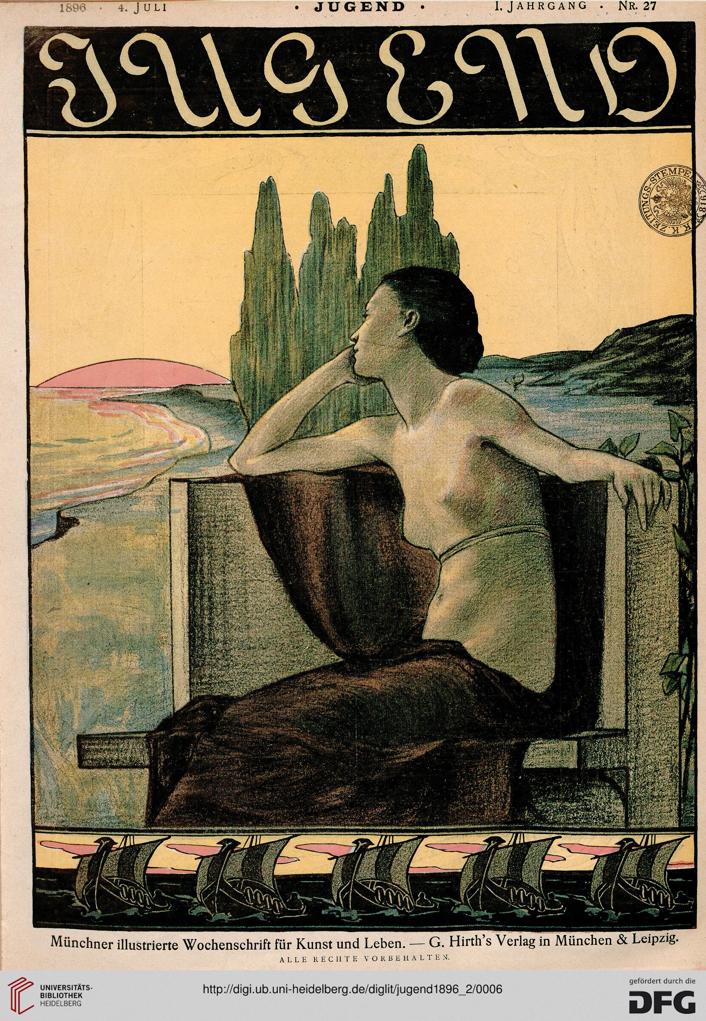 Журнал югенд 1896