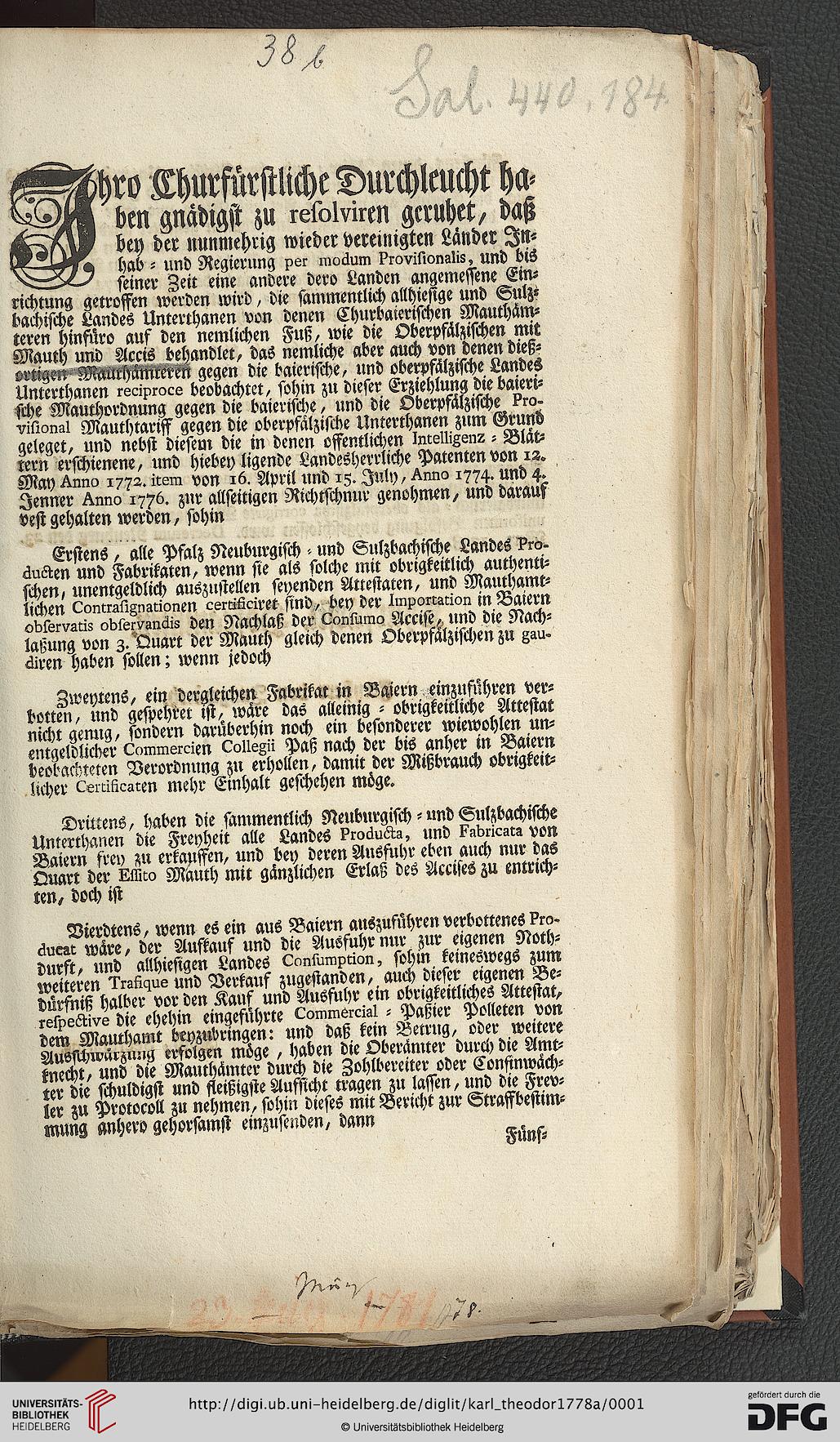 facsimile