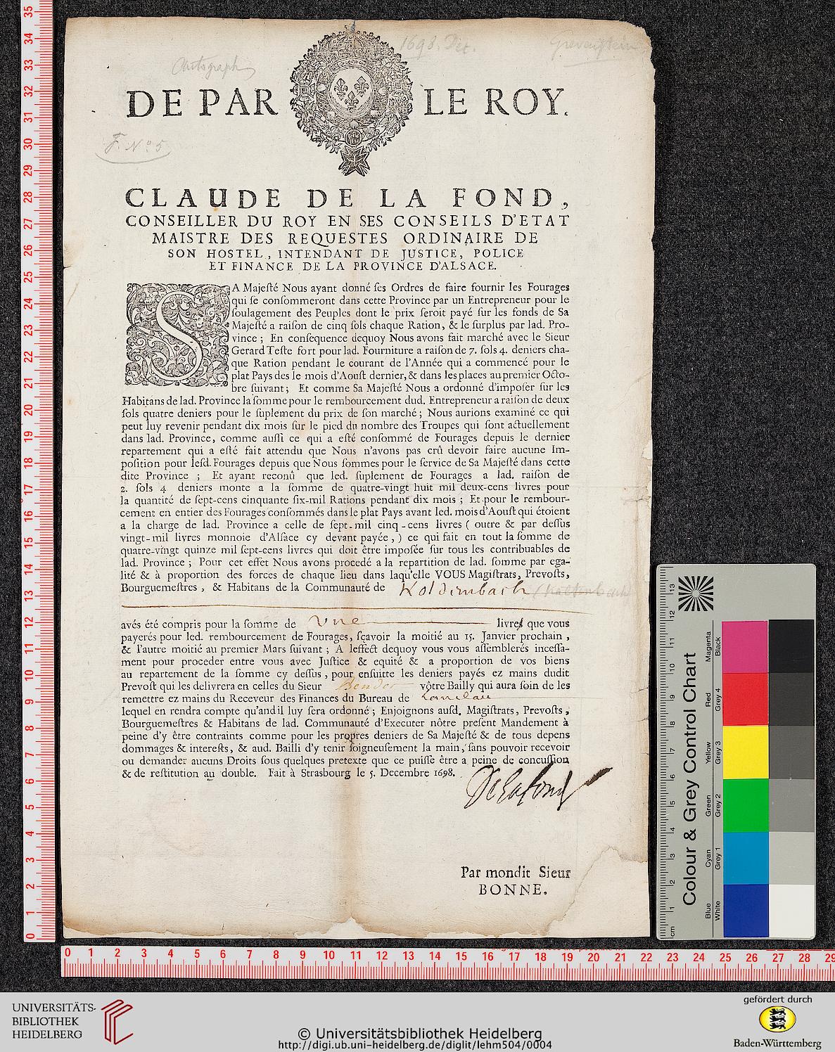 facsimile