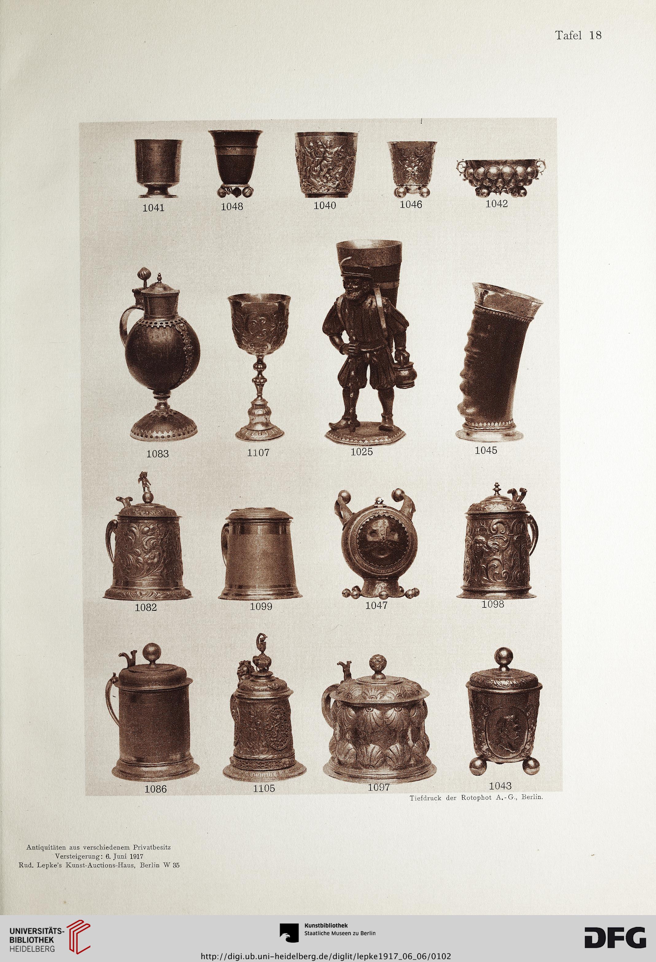 Rudolph Lepke's Kunst-Auctions-Haus Hrsg.: Antiquitäten ...