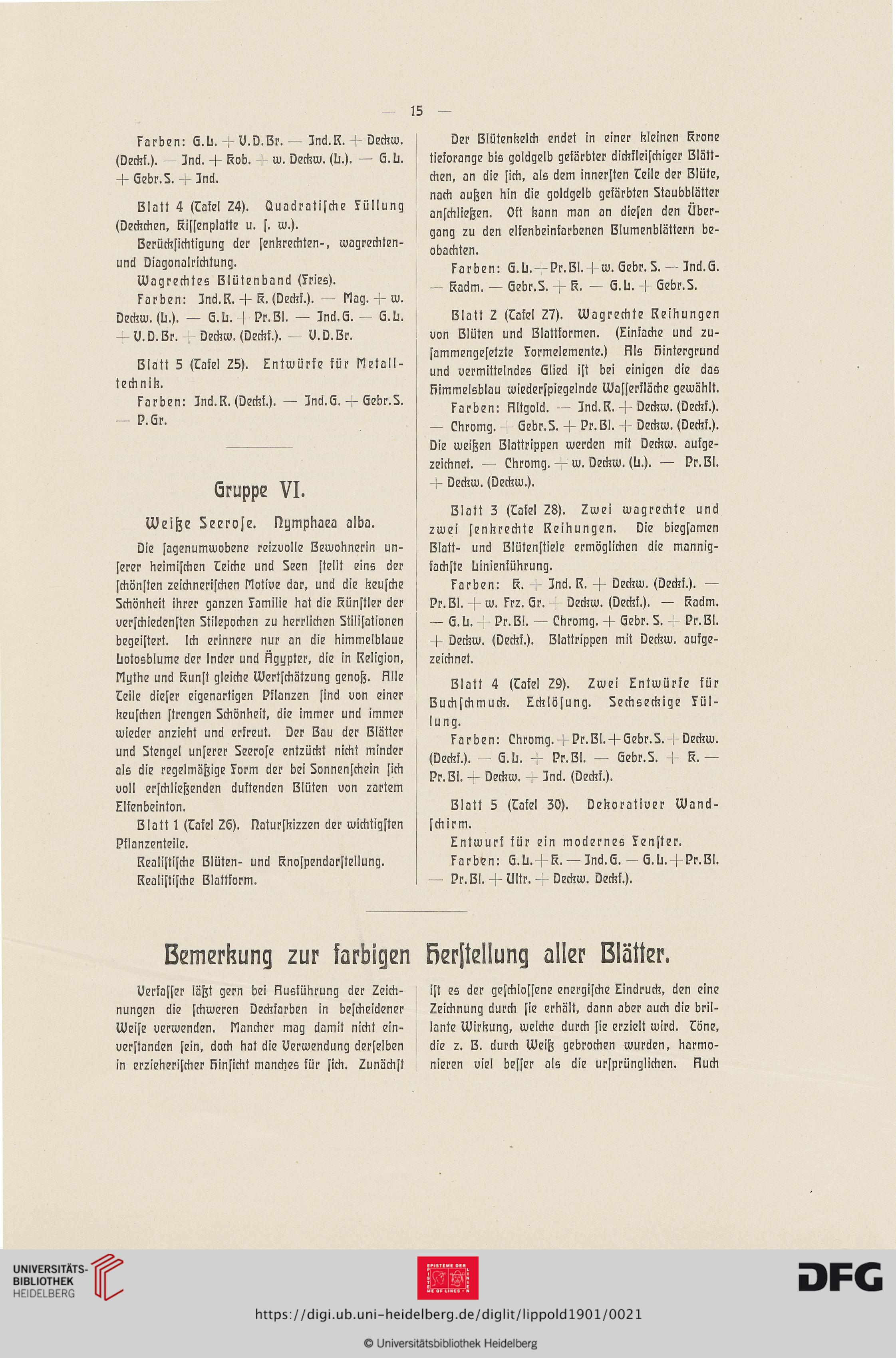 Lippold Max Moderne Pflanzenstilisation Methodisch Dargestellt Von Max Lippold 30 Tafeln Nebst Text Dresden 1901 Lippold Max Moderne Pflanzenstilisation Methodisch Dargestellt Von Max Lippold 30 Tafeln Nebst Text Dresden 1901