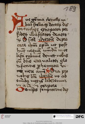 facsimile