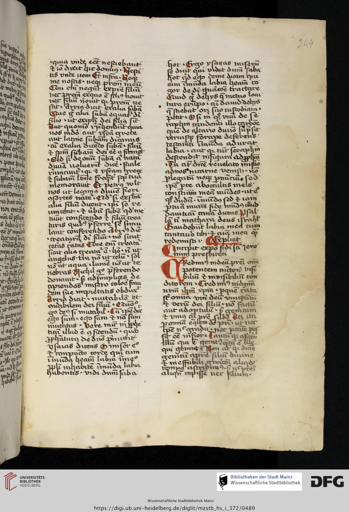 facsimile