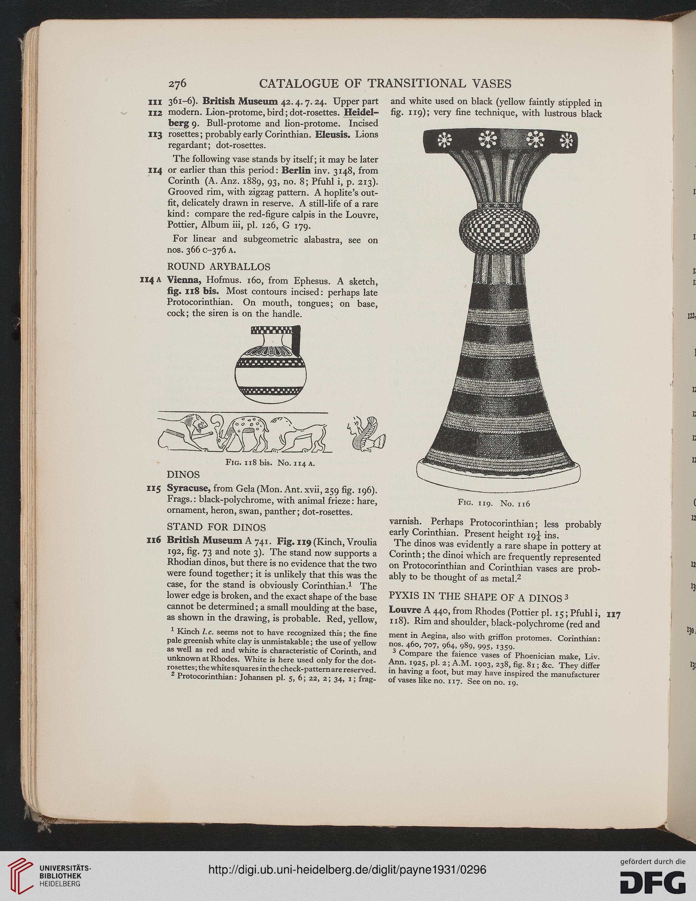 PDF) Protocorinthian pottery: classification, chronology and style